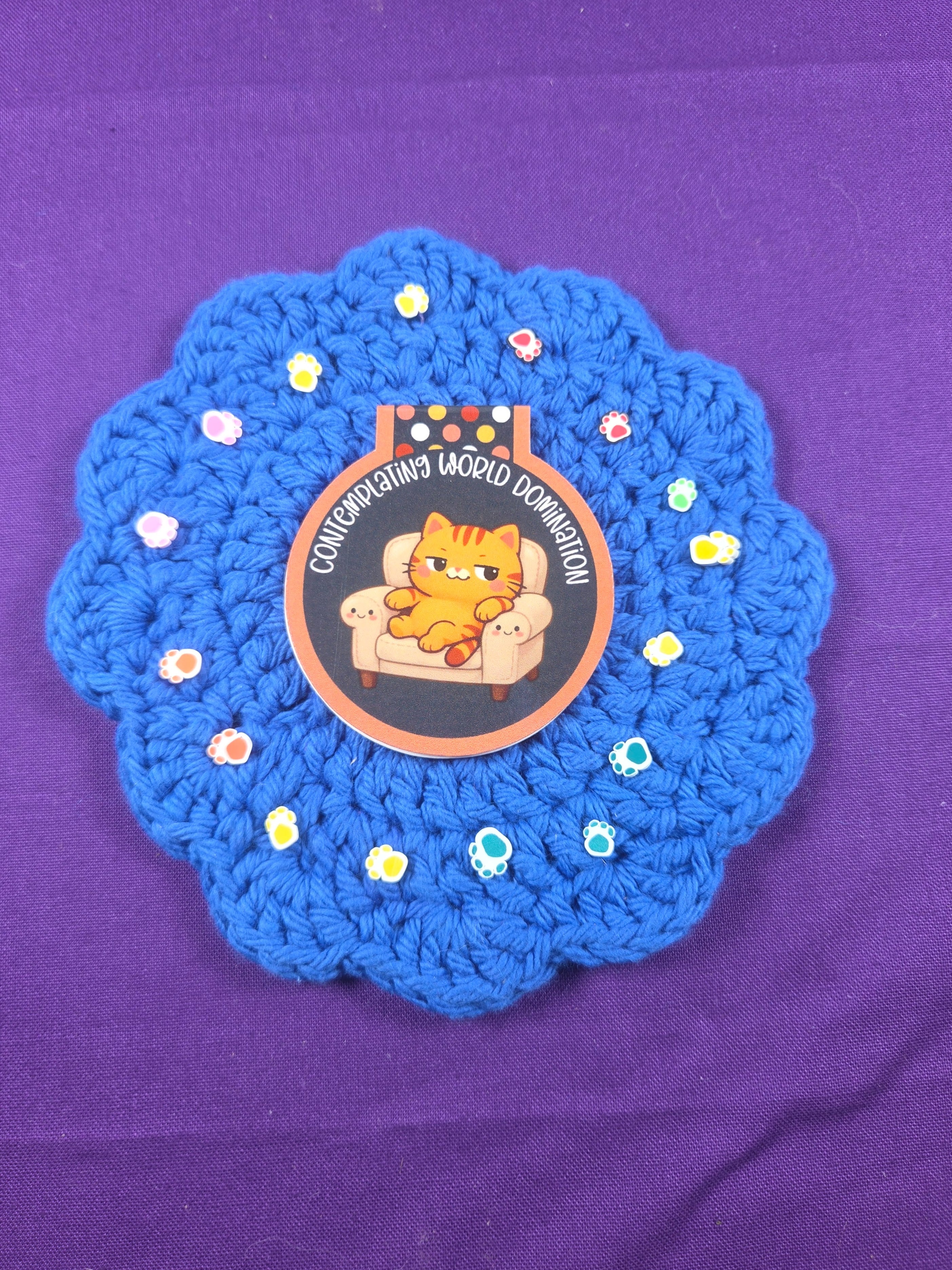 World Domination Magnetic Bookmark Autumnmist Boutique