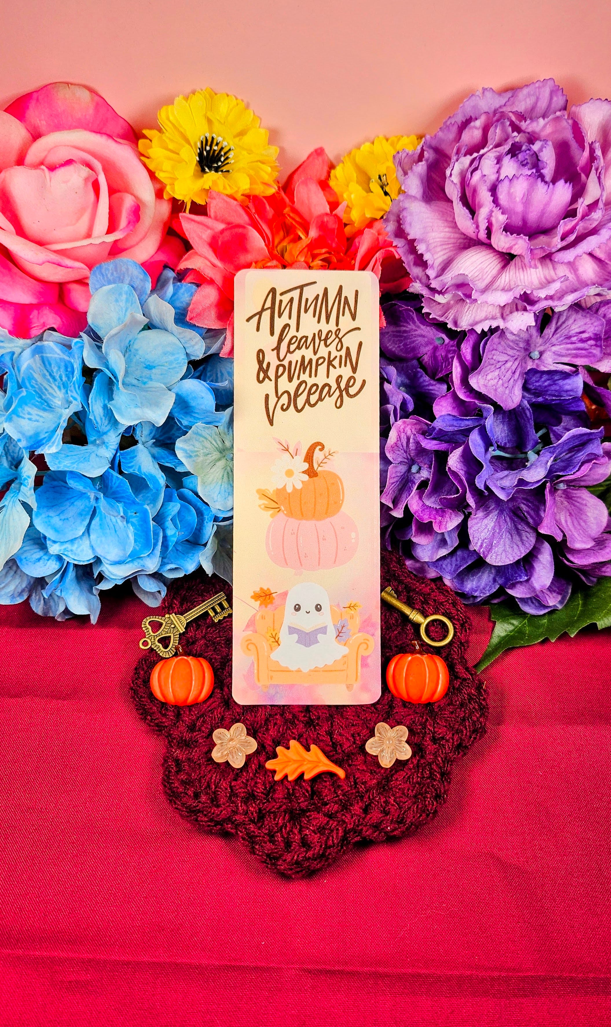 Fall Boo Bookmark