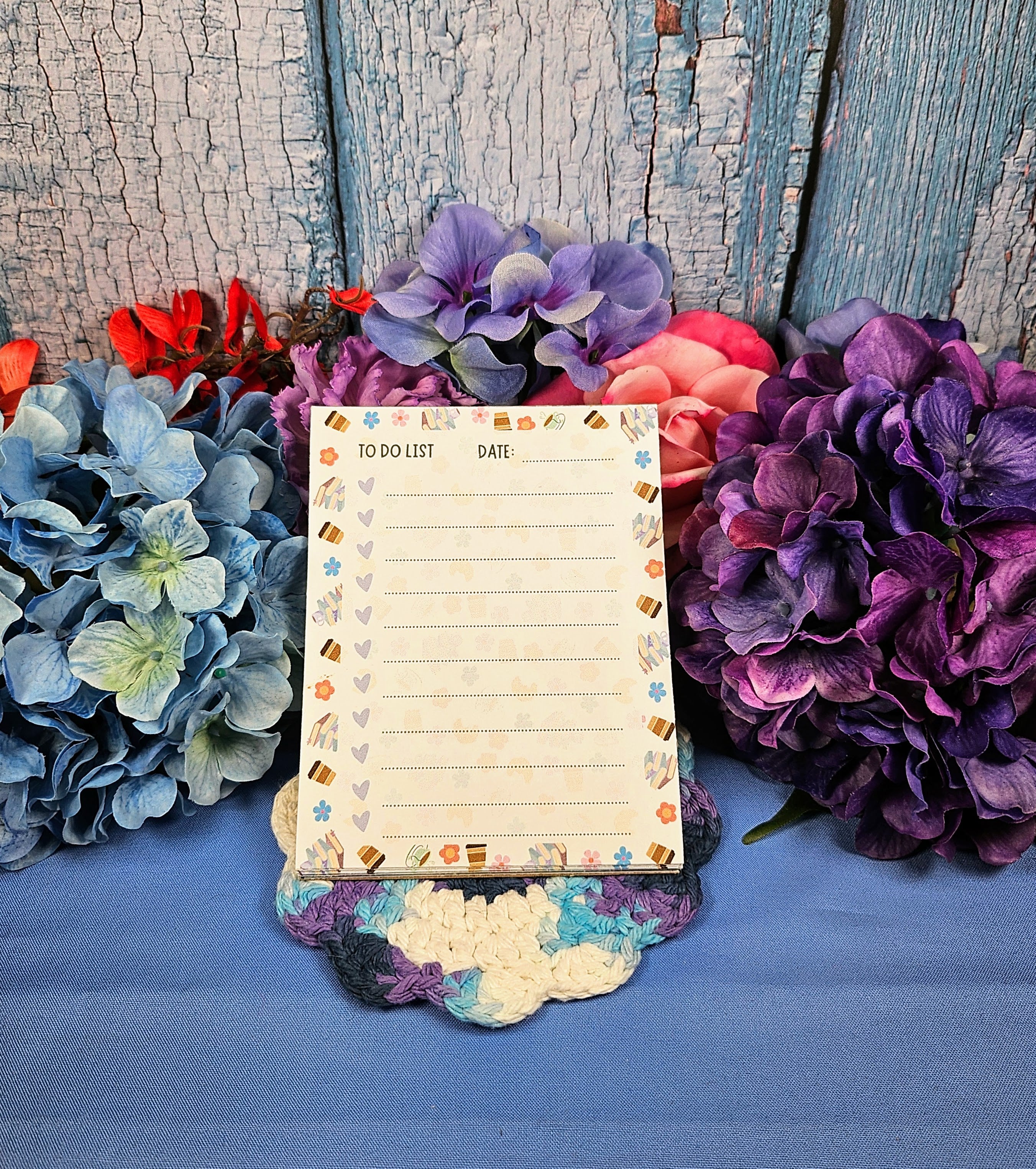 Café & Chapters To-Do Notepad 4.25" x 5.5"