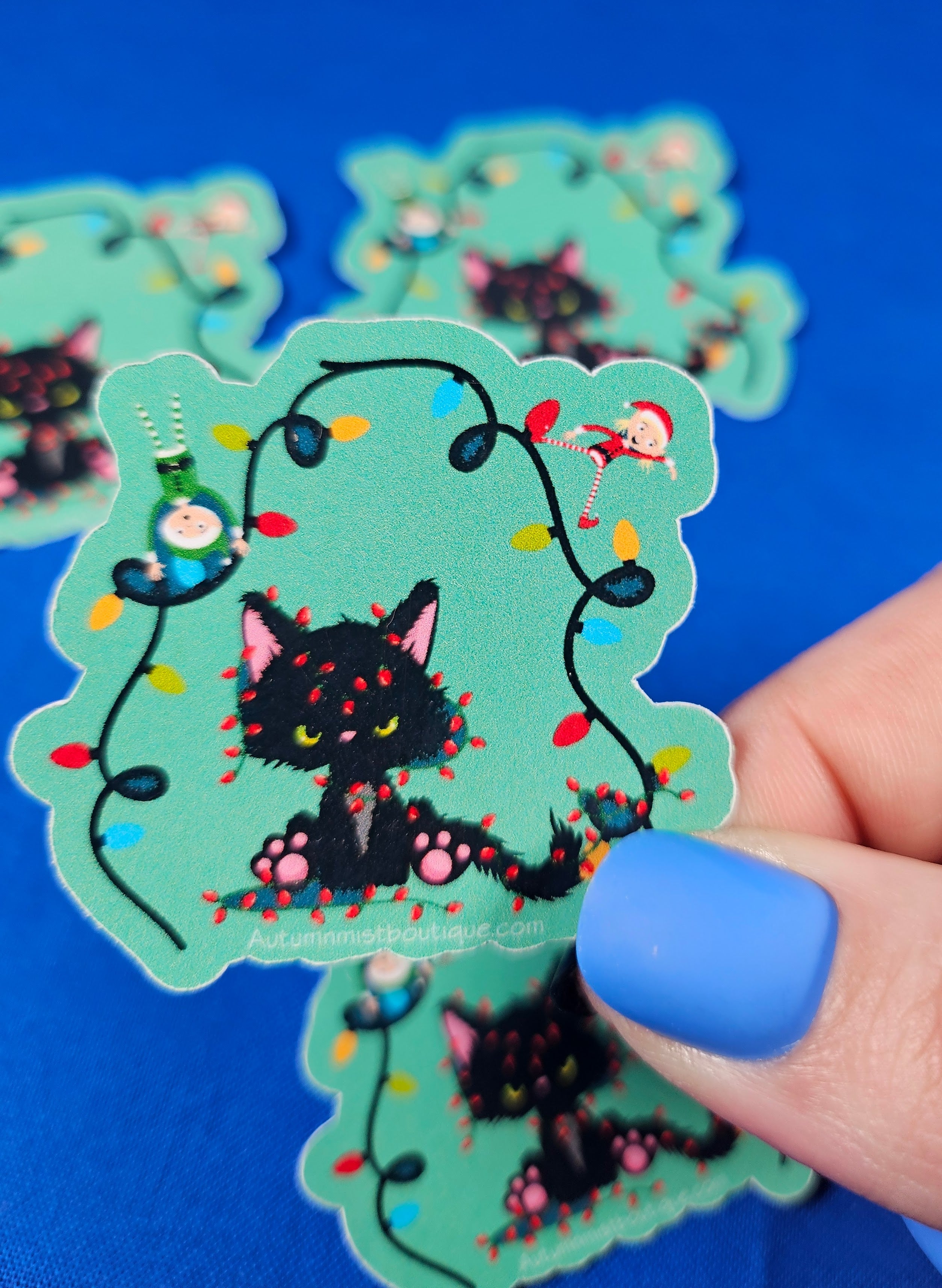 Tangled in Cheer Sticker Autumnmist Boutique