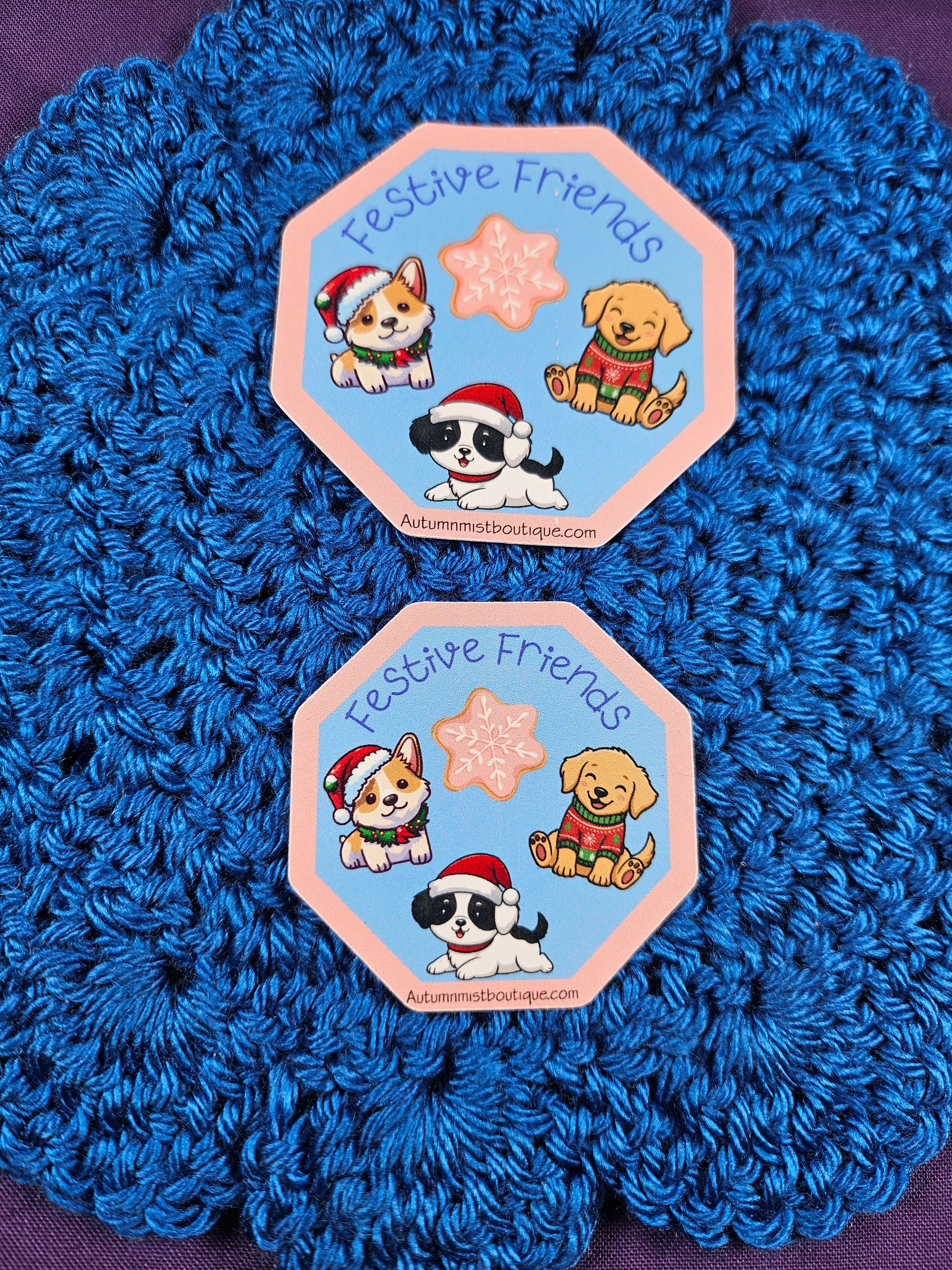 Festive Friends Sticker Autumnmist Boutique