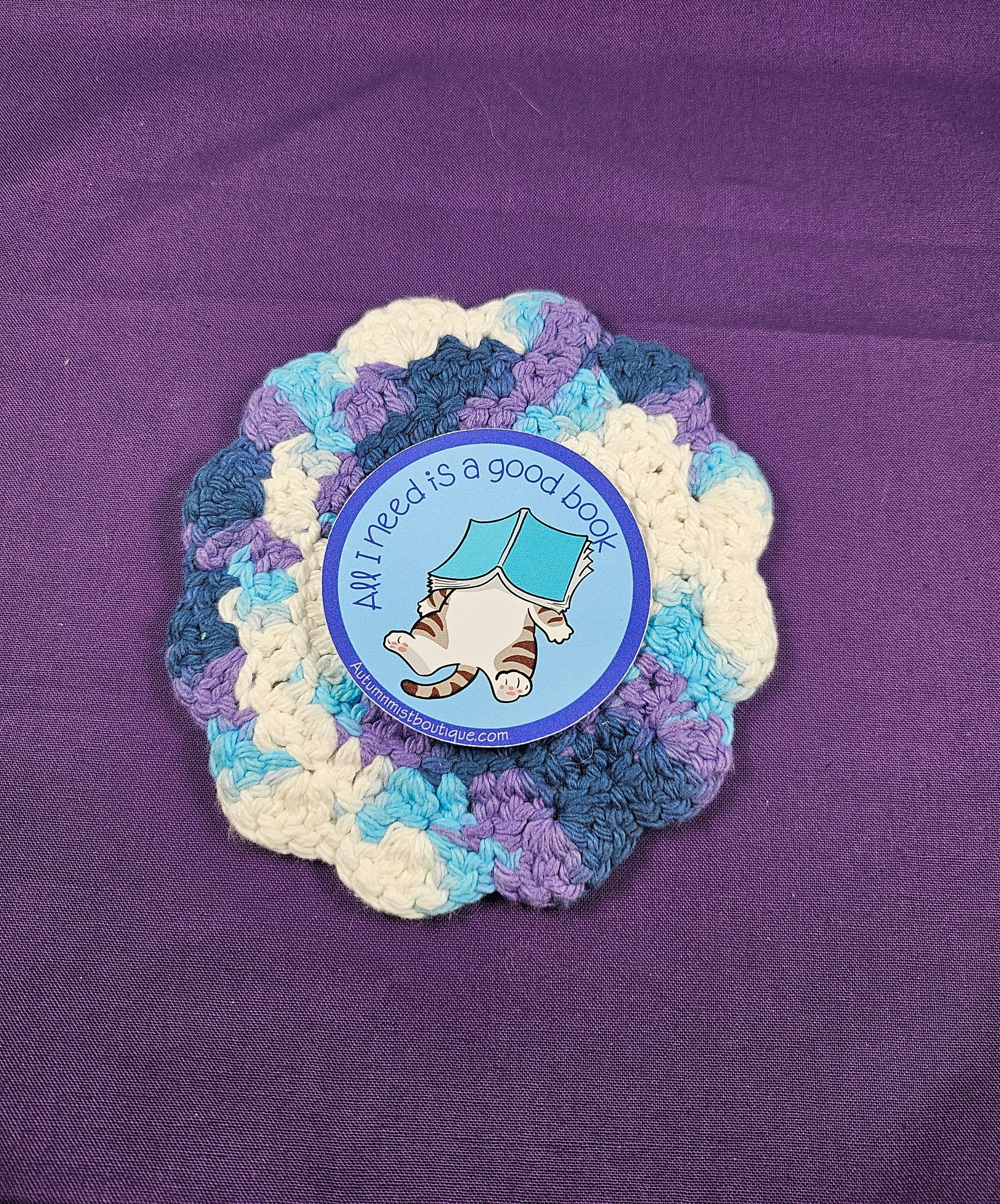 Cozy Reads Sticker Autumnmist Boutique