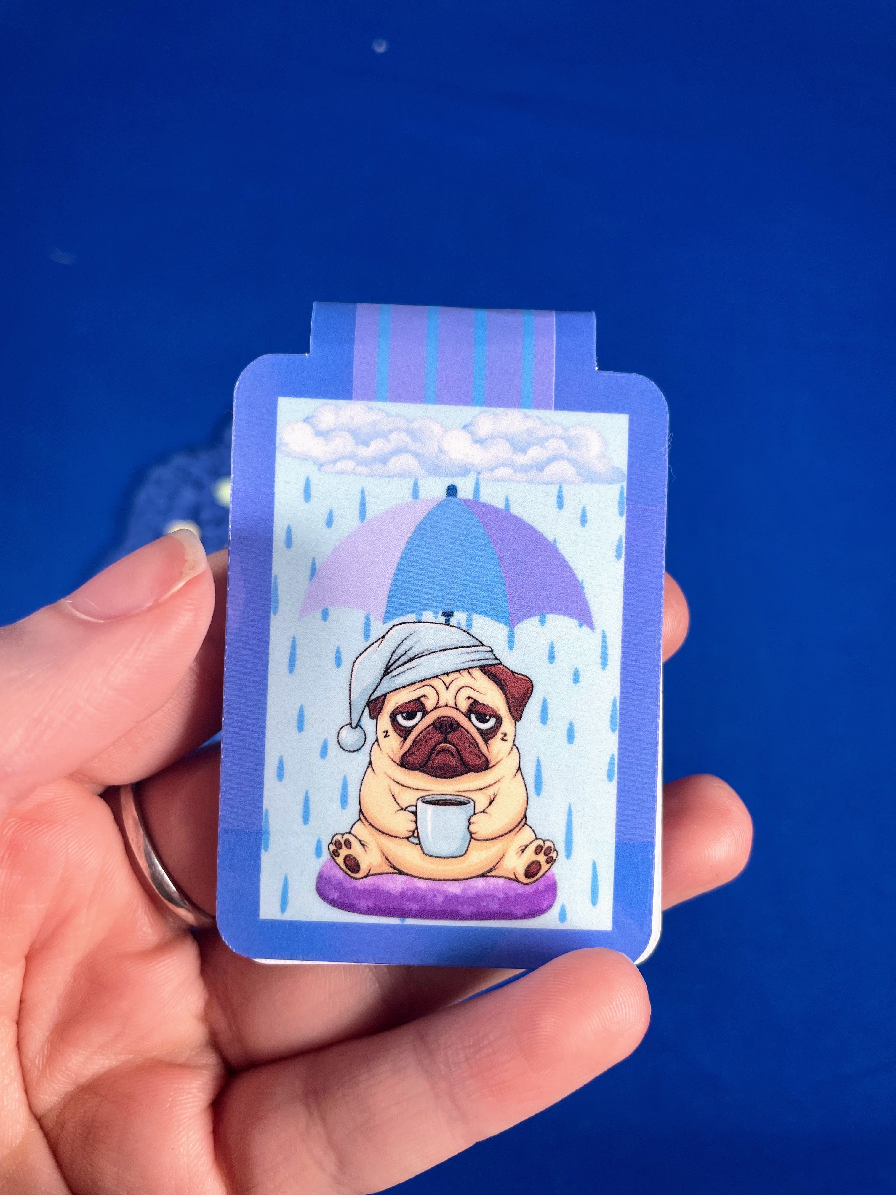 Rainy Dog Magnetic Bookmark Autumnmist Boutique
