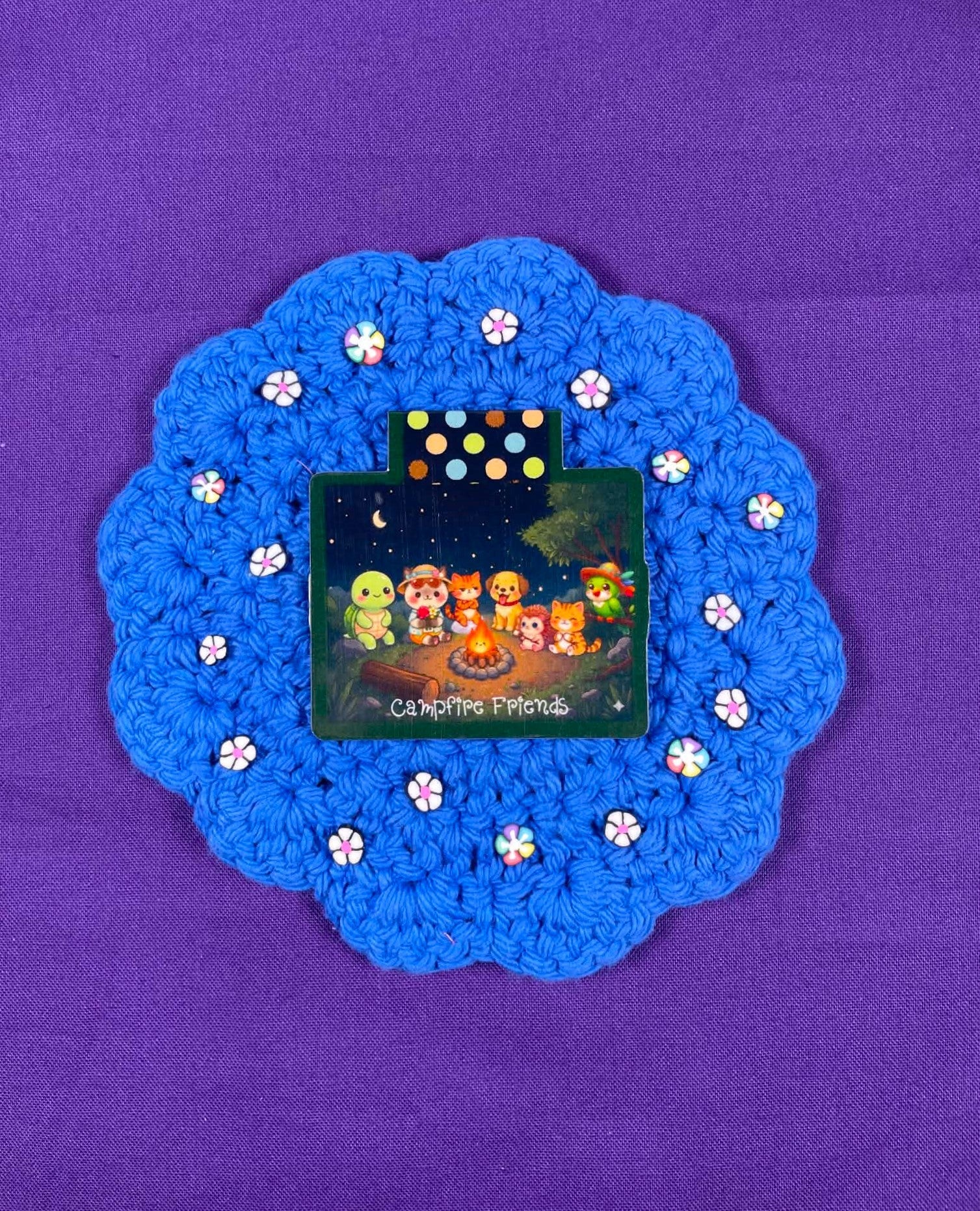 Camp Kawaii Starlight Campfire Magnetic Bookmark Autumnmist Boutique
