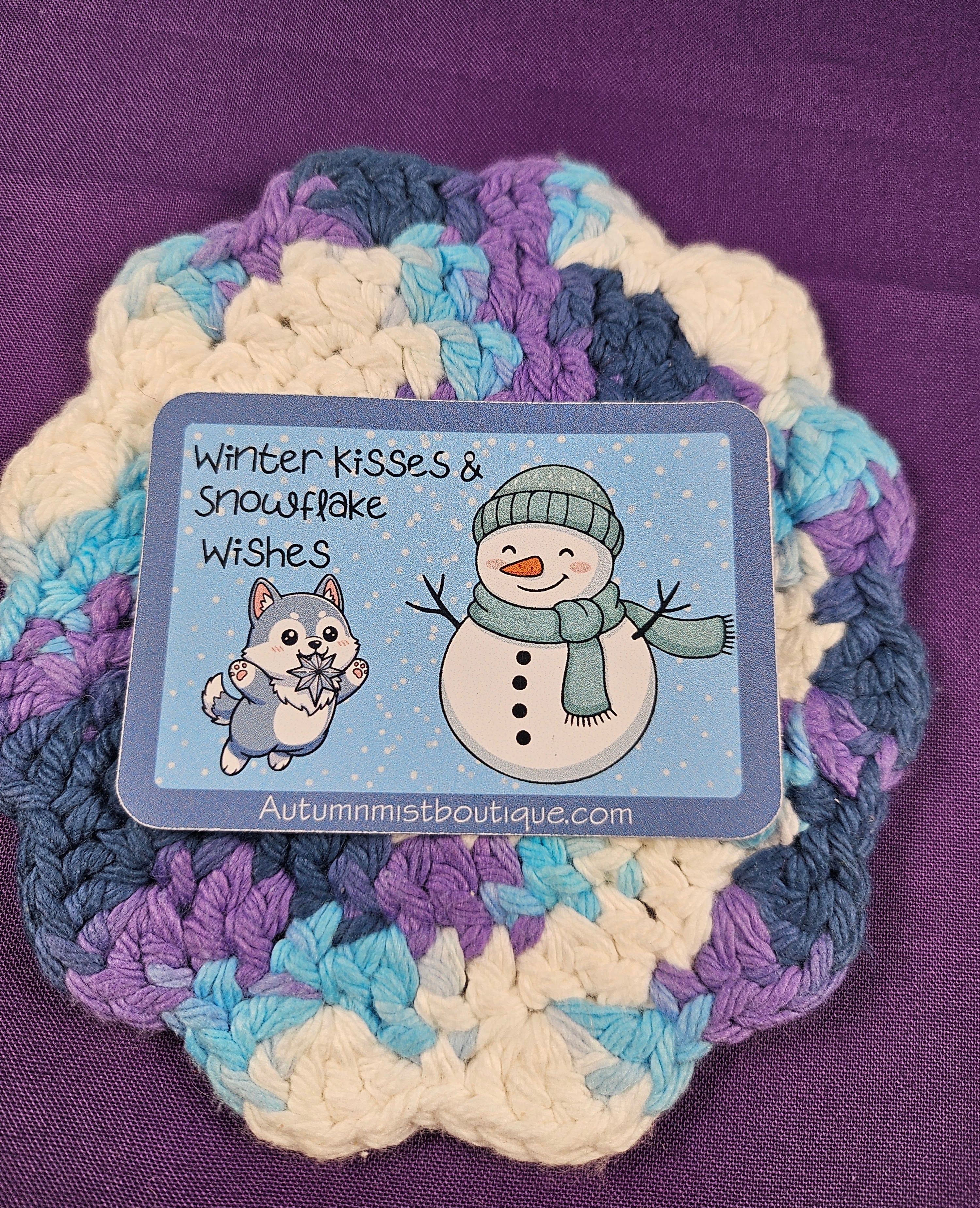 Winter Kisses Sticker Autumnmist Boutique
