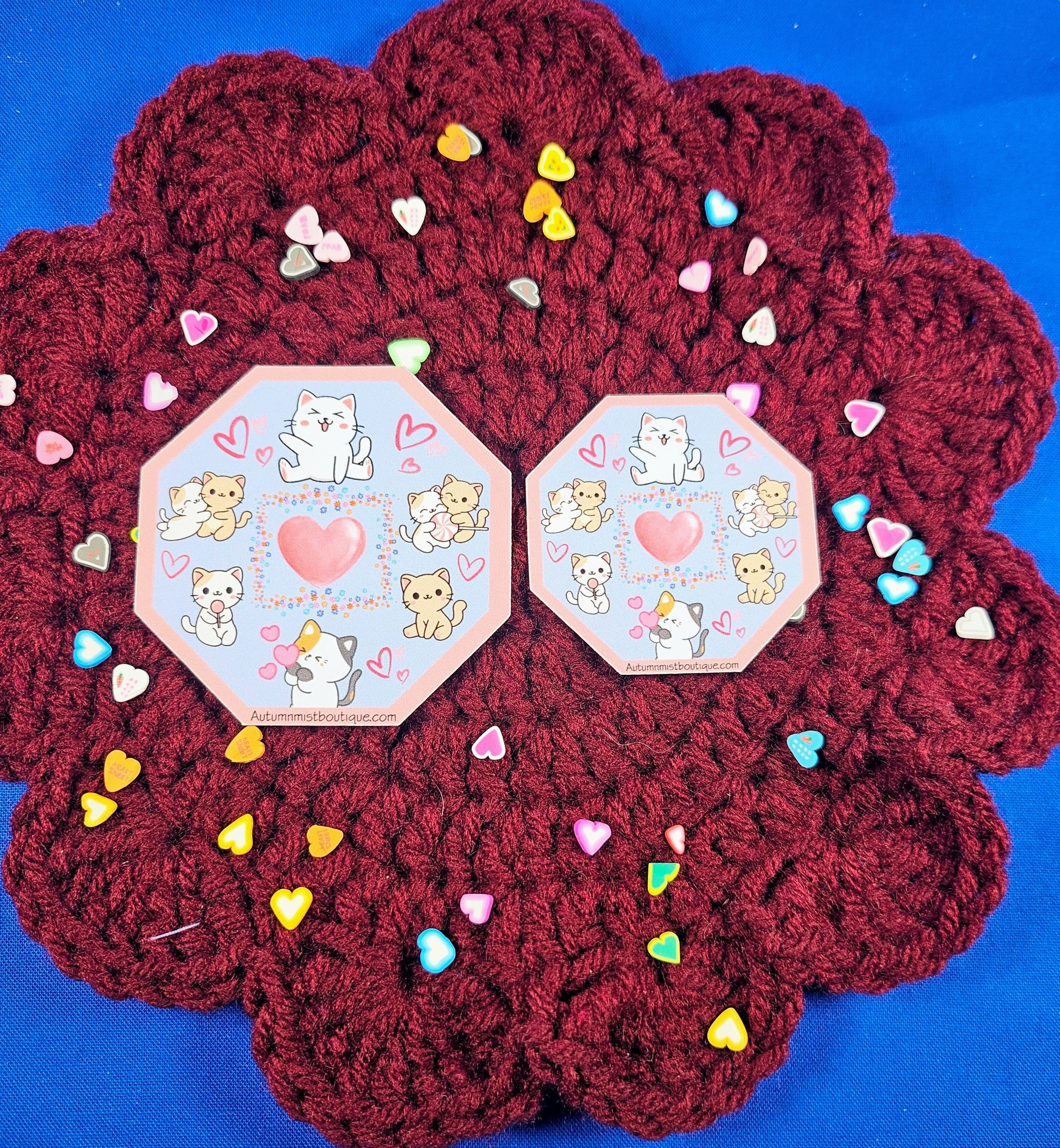 Sweet Paws Parade Vinyl Sticker Autumnmist Boutique