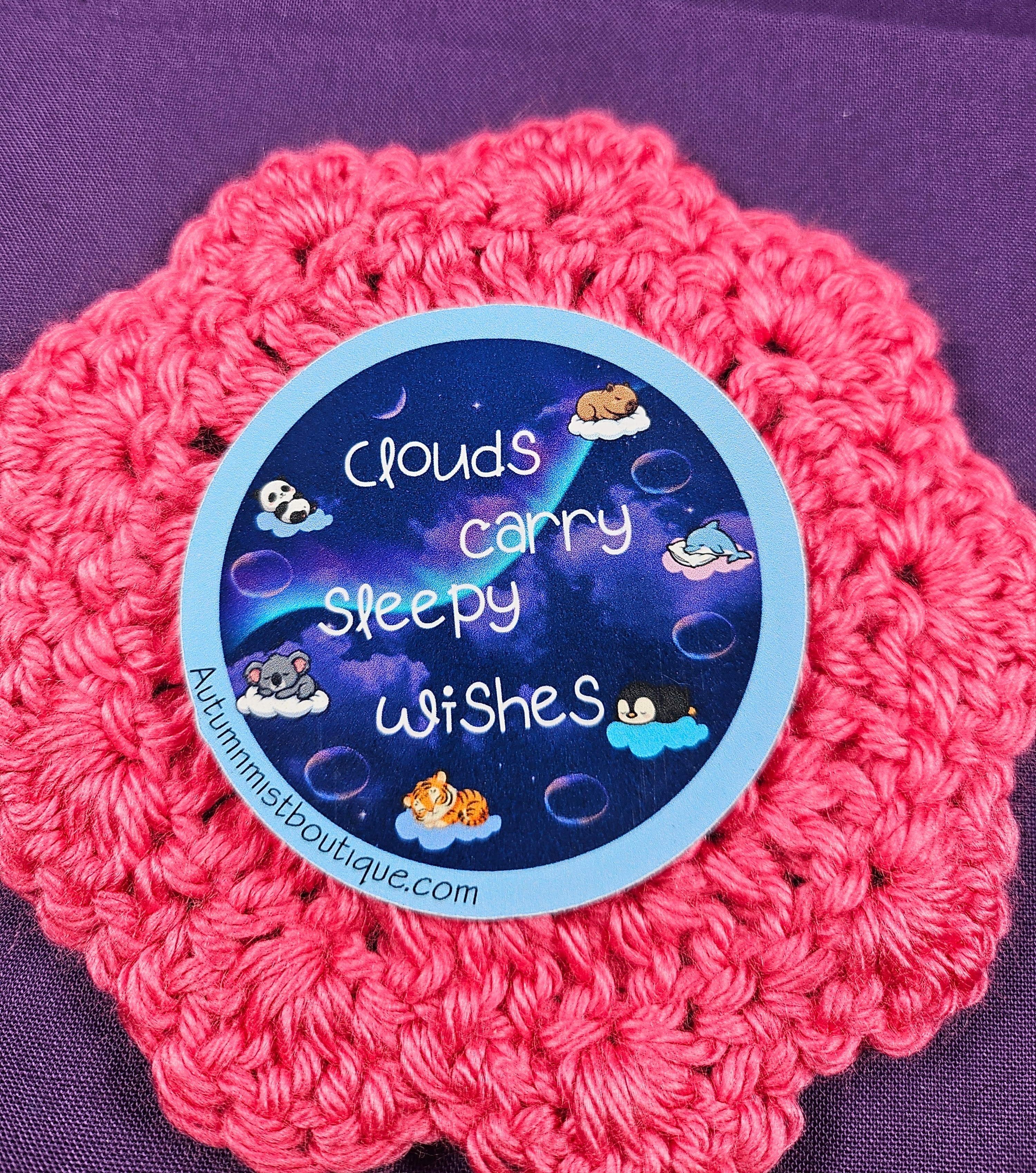 Sleepy Wishes Sticker Autumnmist Boutique