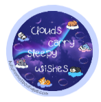 Sleepy Wishes Sticker Autumnmist Boutique