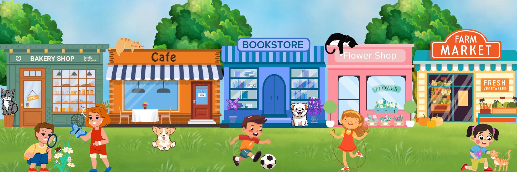 Main Street: Summer Edition Seasonal Bookmark