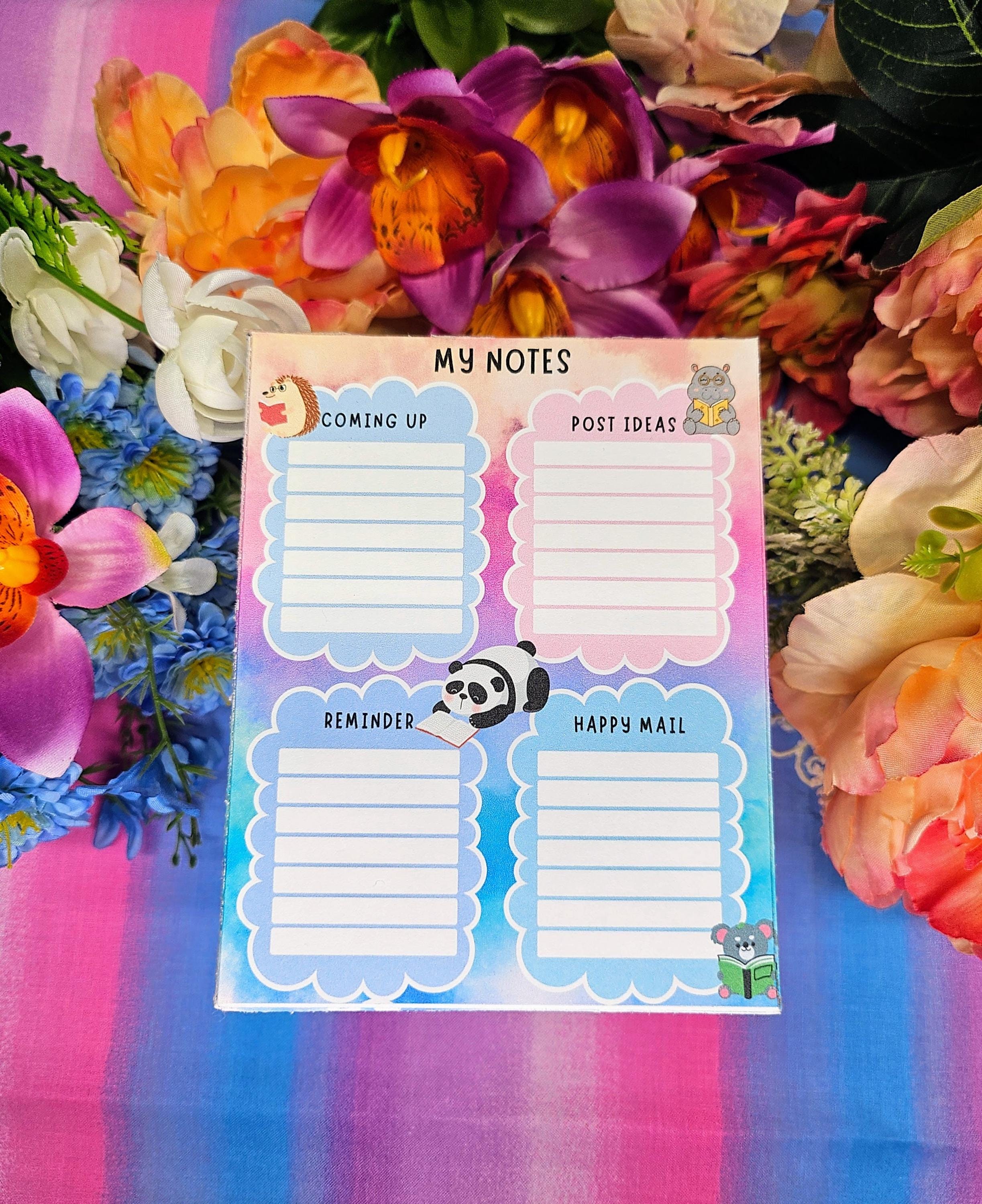 Cloud Reading To Do Notepad 4.25" x 5.5"