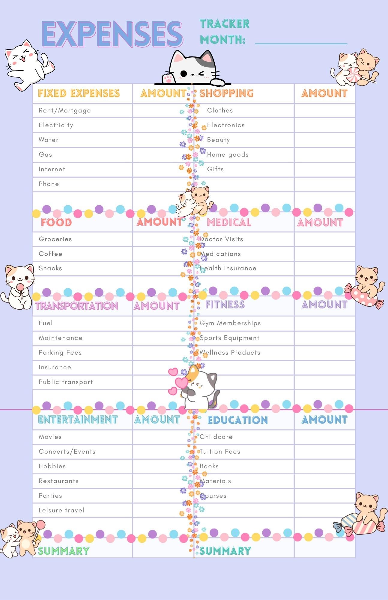 Sweet Paws Parade Planner Notepad 5.5" x 8.5" Autumnmist Boutique