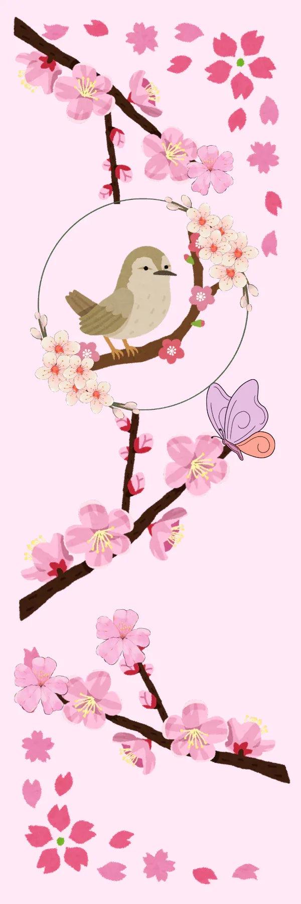 Blossom & Breeze Laminated Bookmark - Autumnmist Boutique