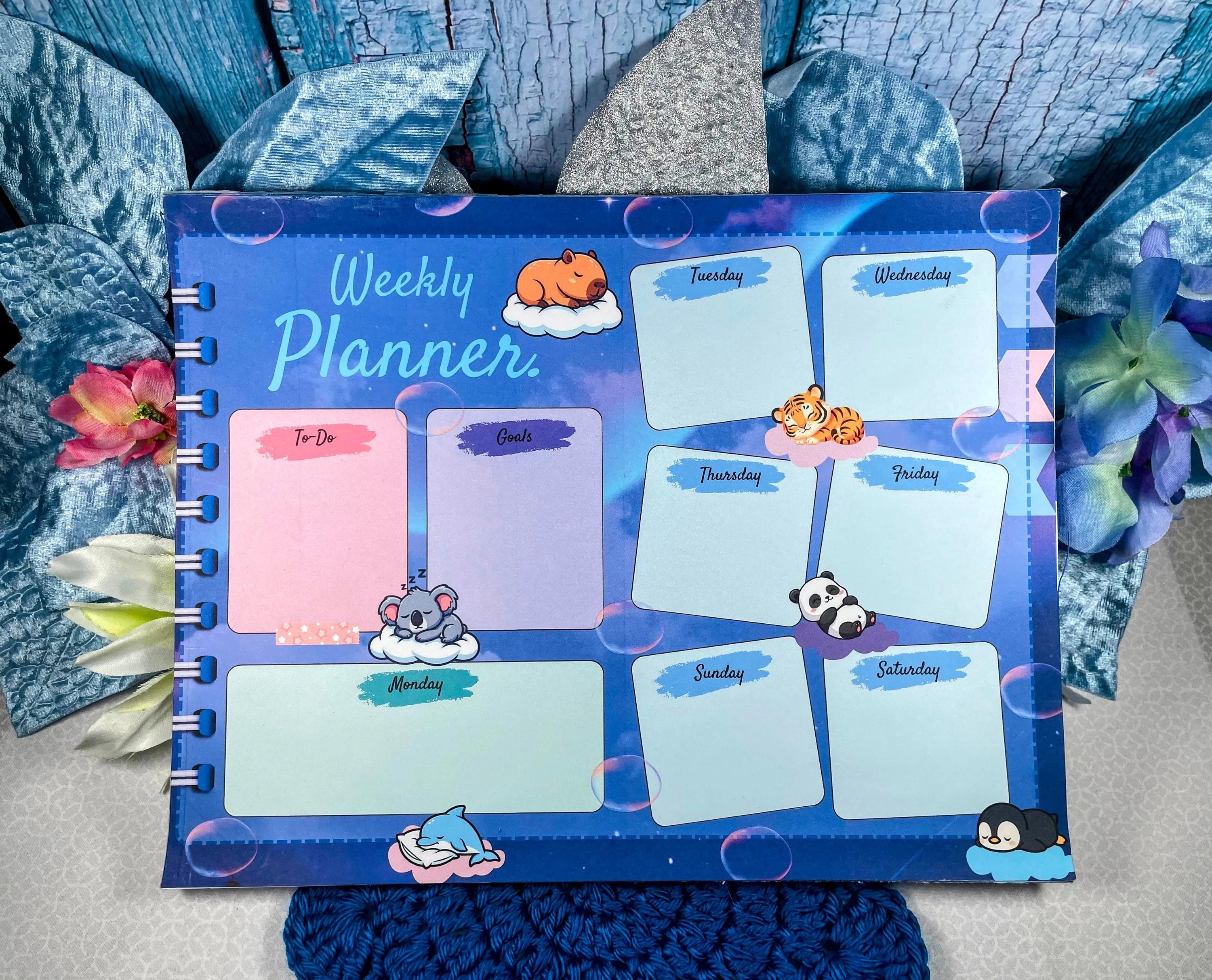 Twilight Dreams Large Planner Notepad 8.5" x 11" - Autumnmist Boutique