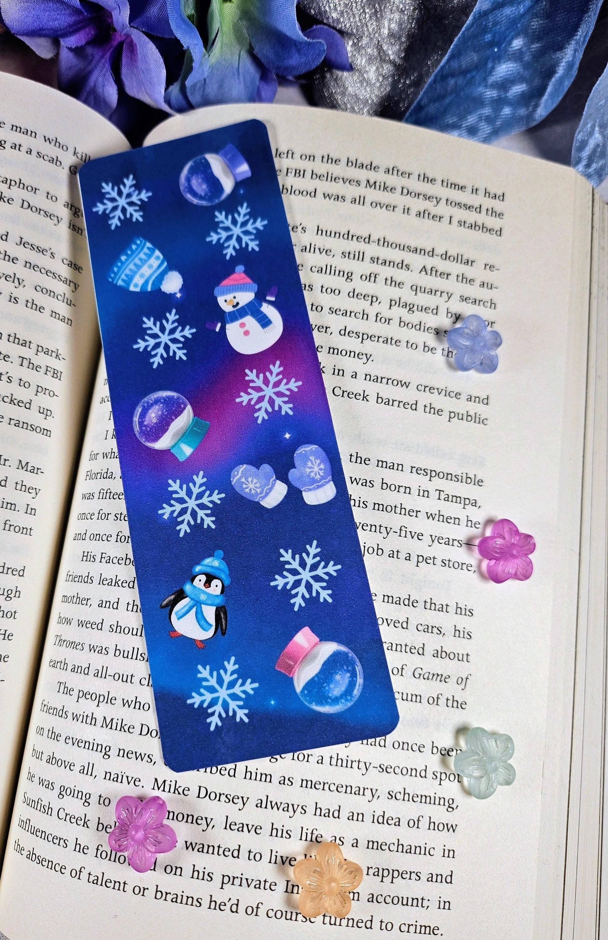 Winter Whimsy Laminated Bookmark - Autumnmist Boutique