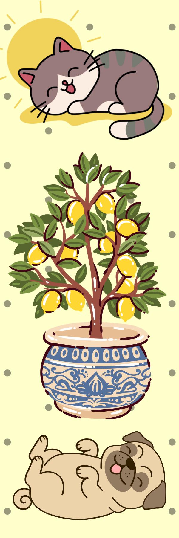 Lemon Grove Friends Laminated Bookmark Autumnmist Boutique