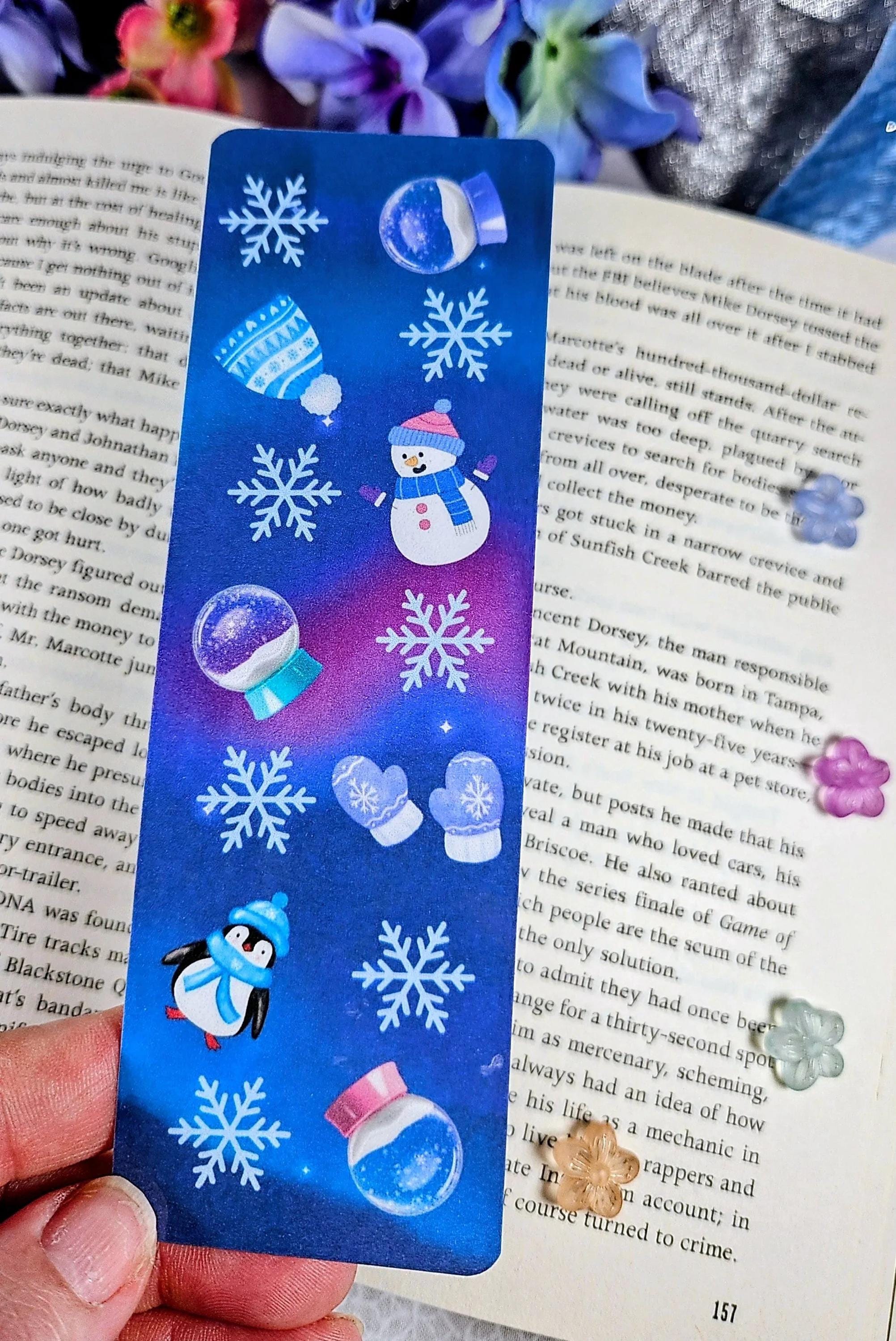 Winter Whimsy Laminated Bookmark - Autumnmist Boutique