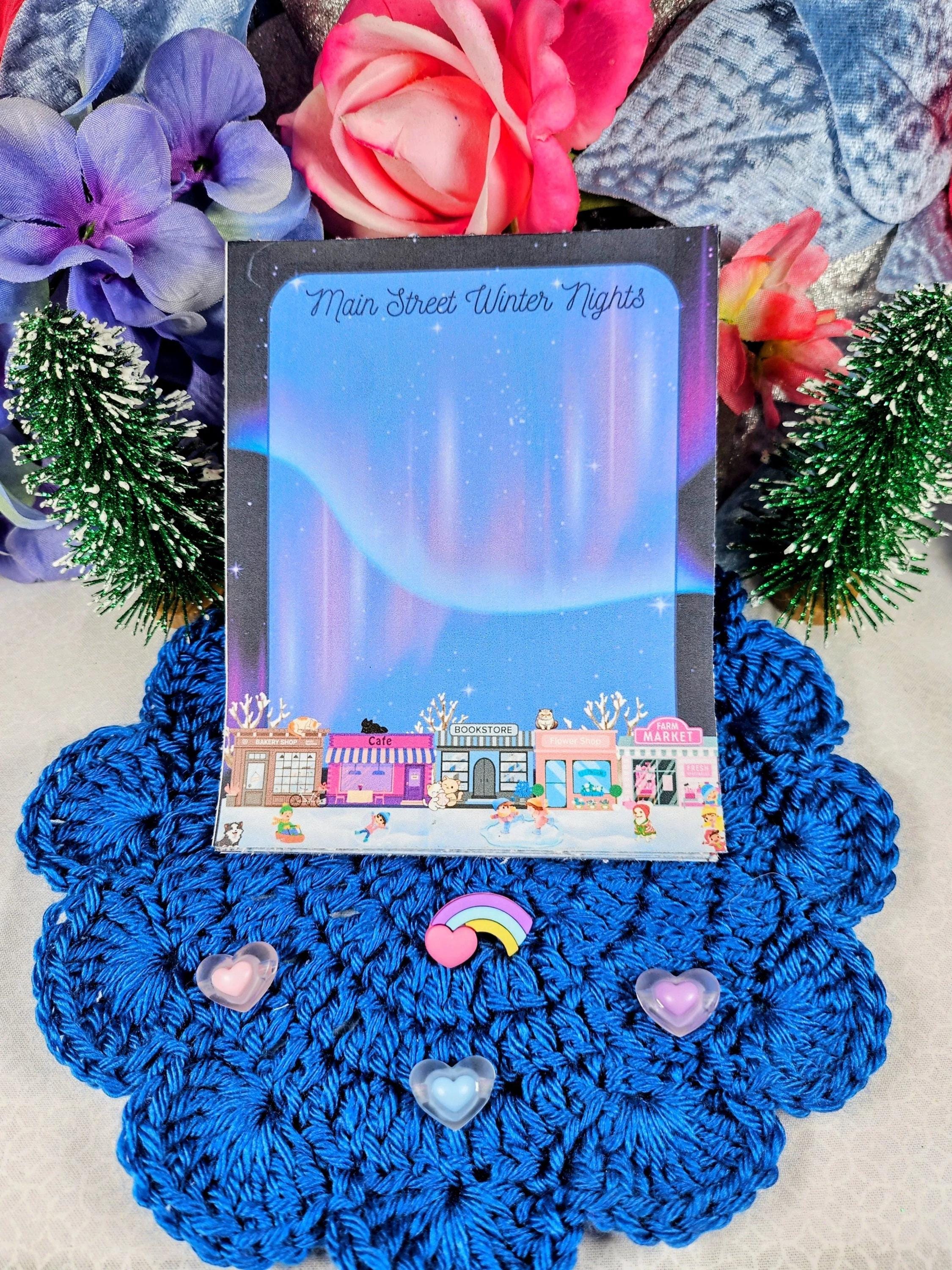 Main Street Winter Lights Edition Notepad 4.25" x 5.5" - Autumnmist Boutique