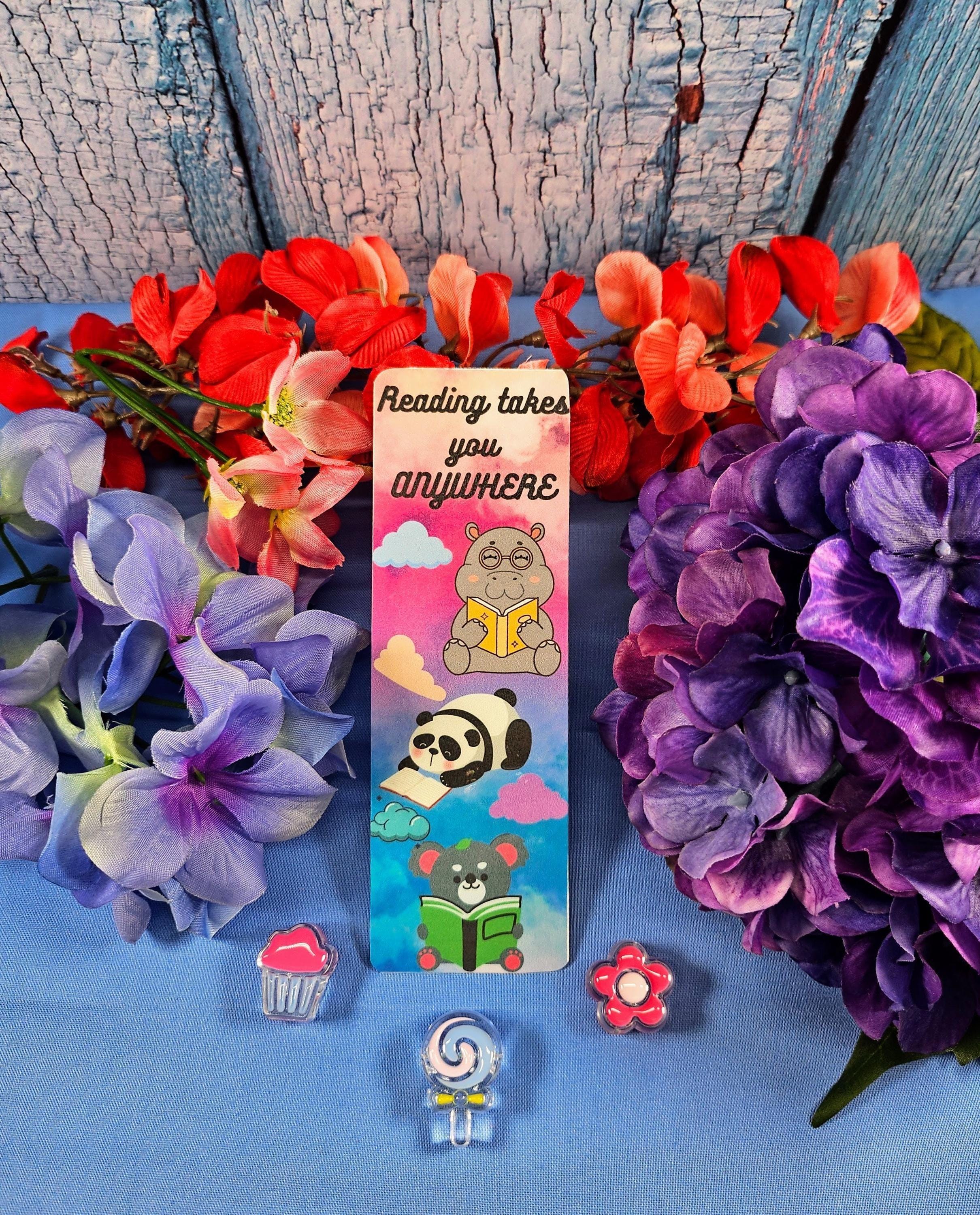 Flying High with Reading Laminated Bookmark - Autumnmist Boutique