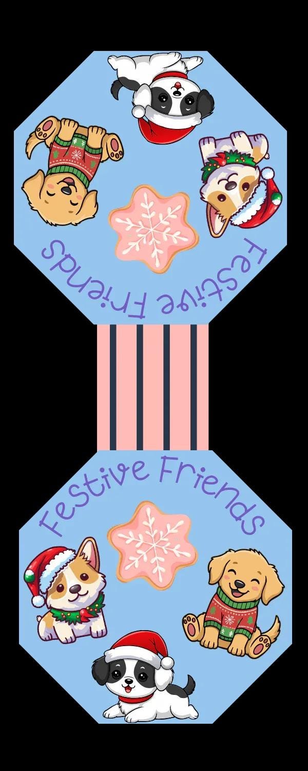 Festive Friends Magnetic Bookmark - Autumnmist Boutique