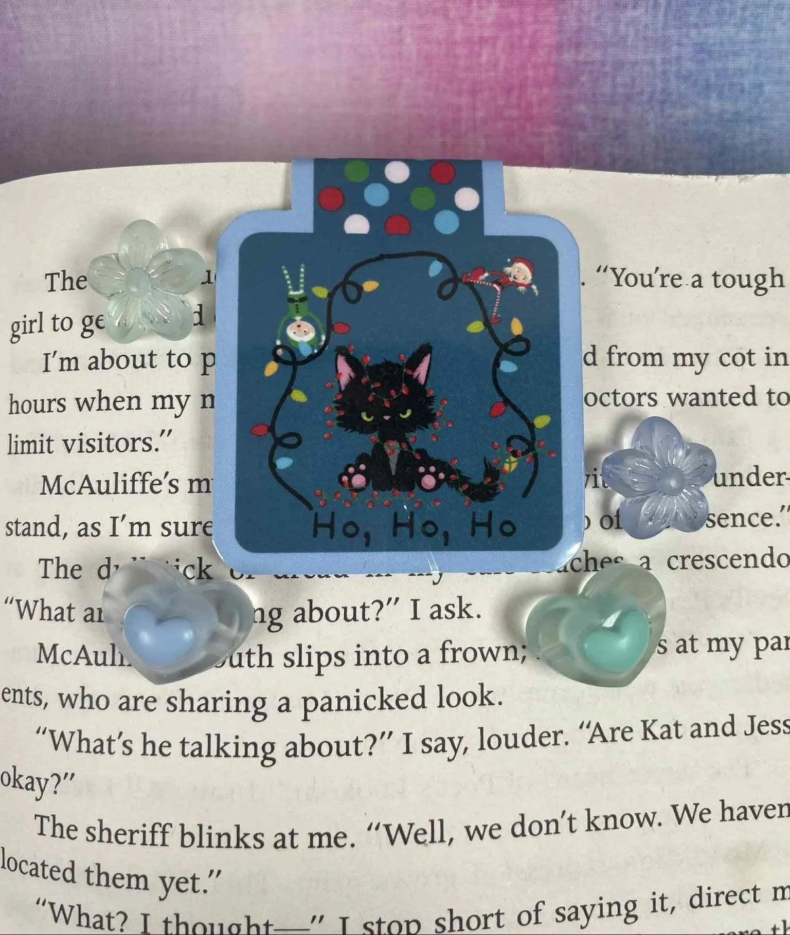 Tangled Tidings Holiday Magnetic Bookmark - Autumnmist Boutique