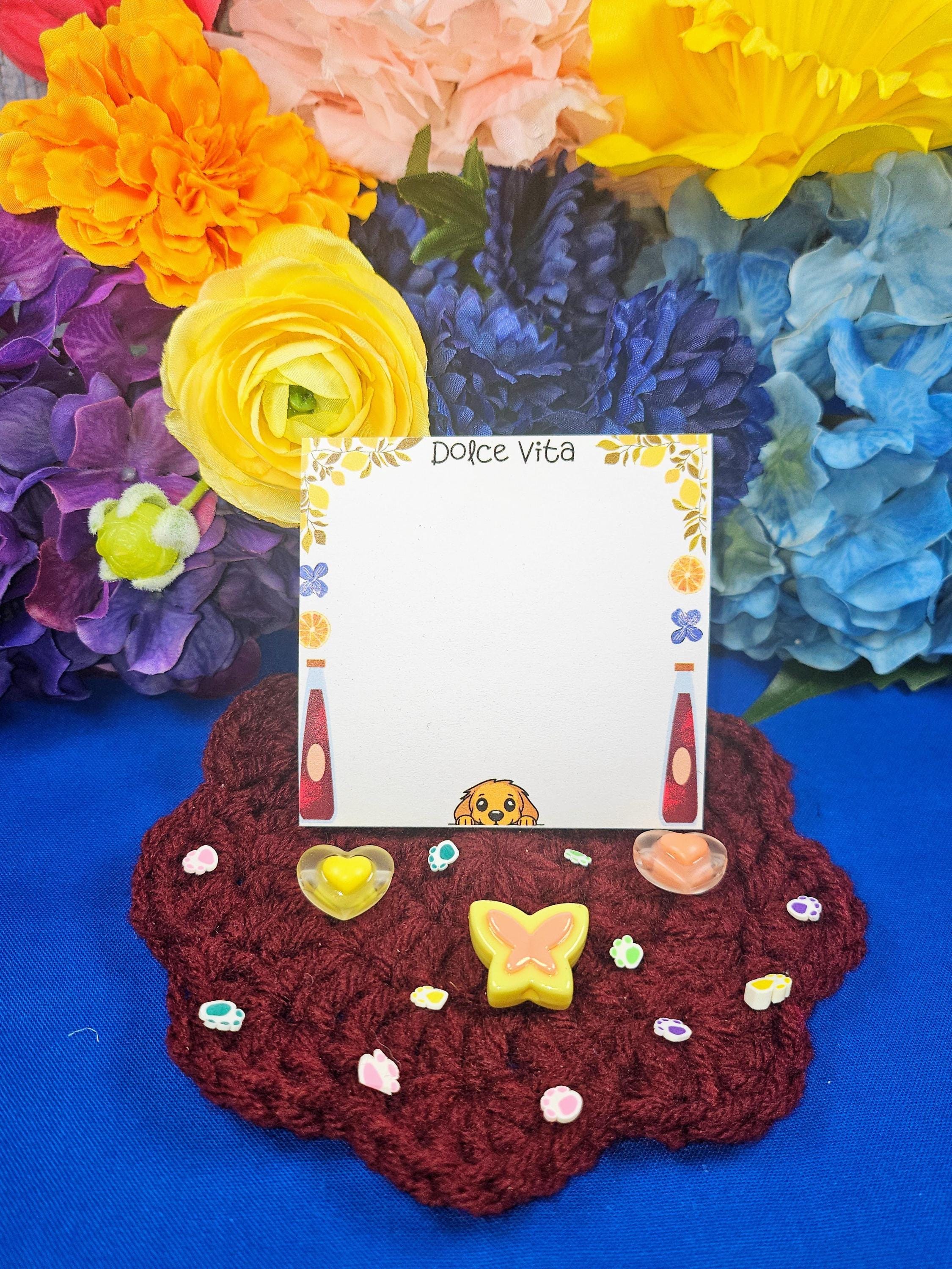 Dolce Vita Sticky Notes 3" x 3" Autumnmist Boutique