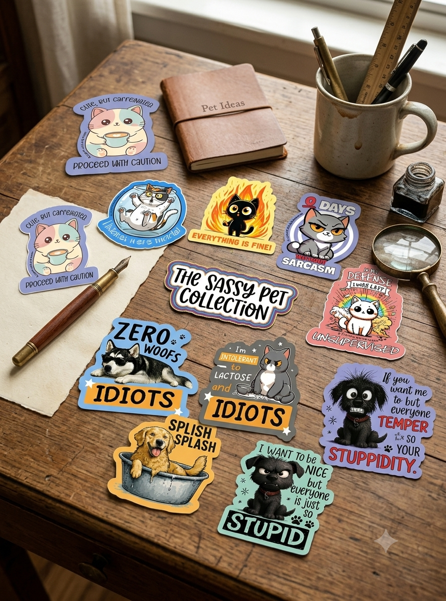 Sassy Stickers