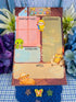 Camp Kawaii Rainy Day Cabin Planner Notepad 5.5" x 8.5" Autumnmist Boutique