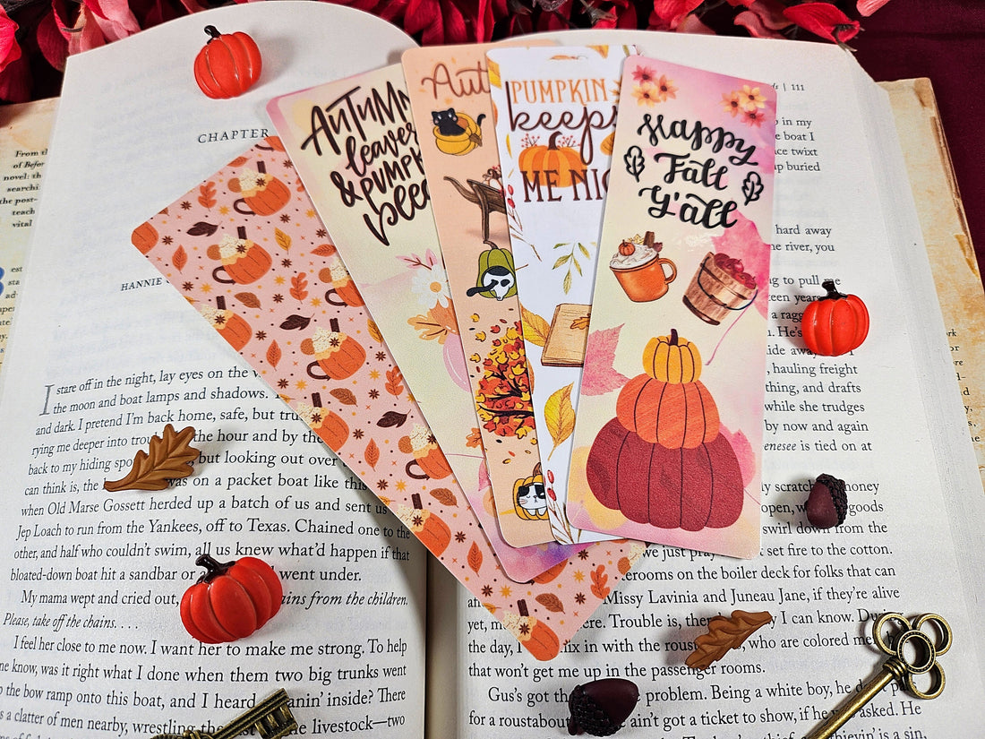 Fall Bookmark Set