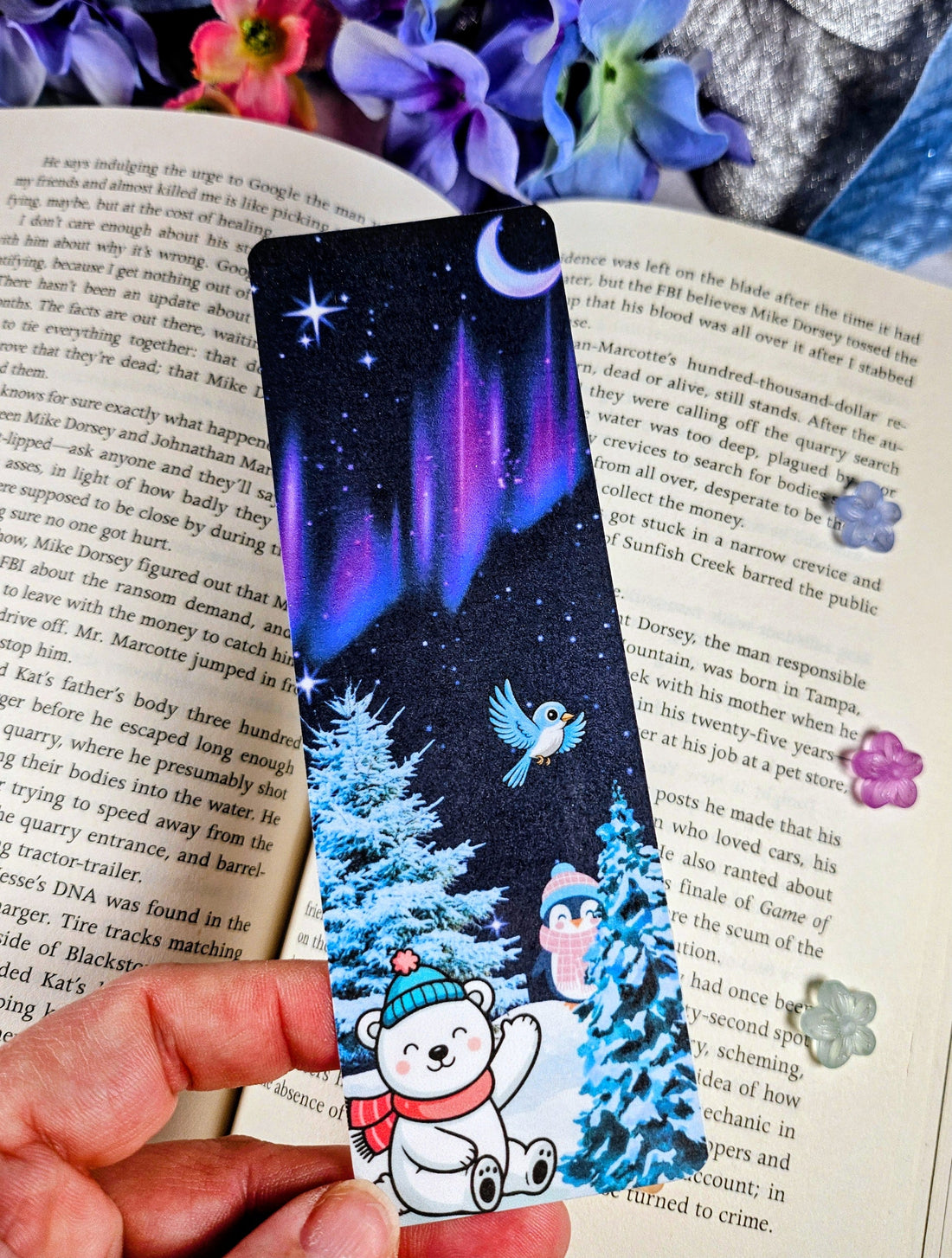 Winter Lights Bookmark Autumnmist Boutique