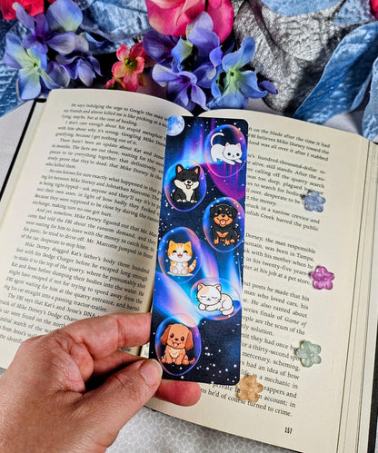 Cosmic Companions Bookmark Autumnmist Boutique