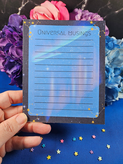 Constellation Notepad 4.25" x 5.5" Autumnmist Boutique