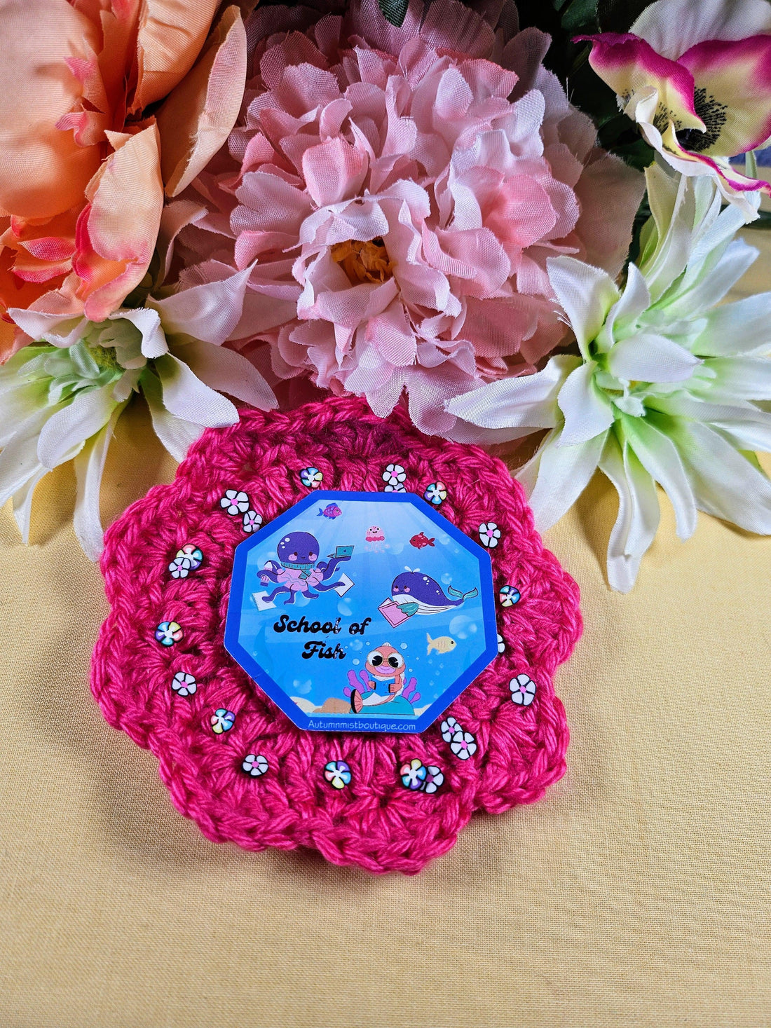 Underwater Reading Vinyl Sticker - Autumnmist Boutique