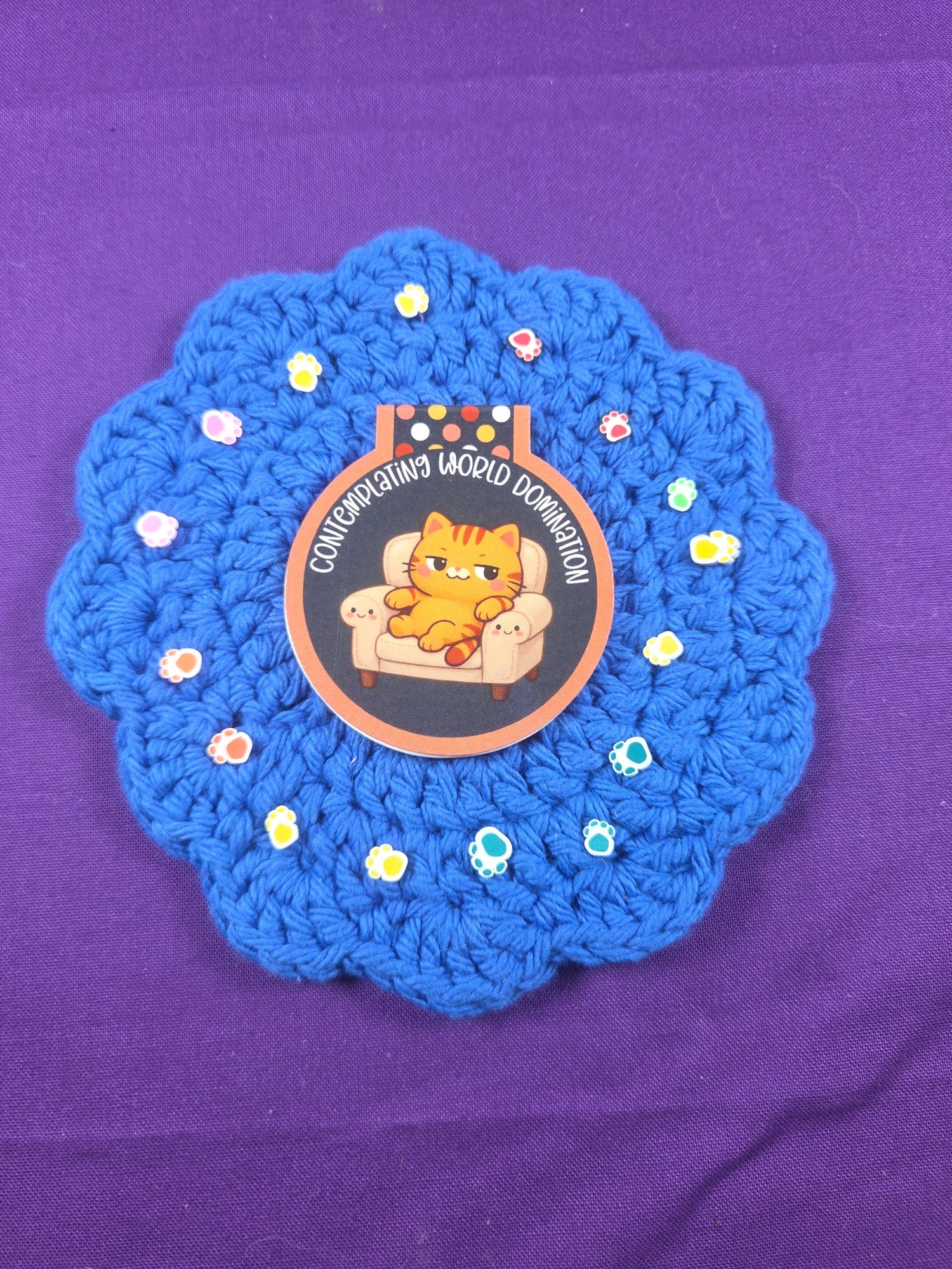 World Domination Magnetic Bookmark Autumnmist Boutique