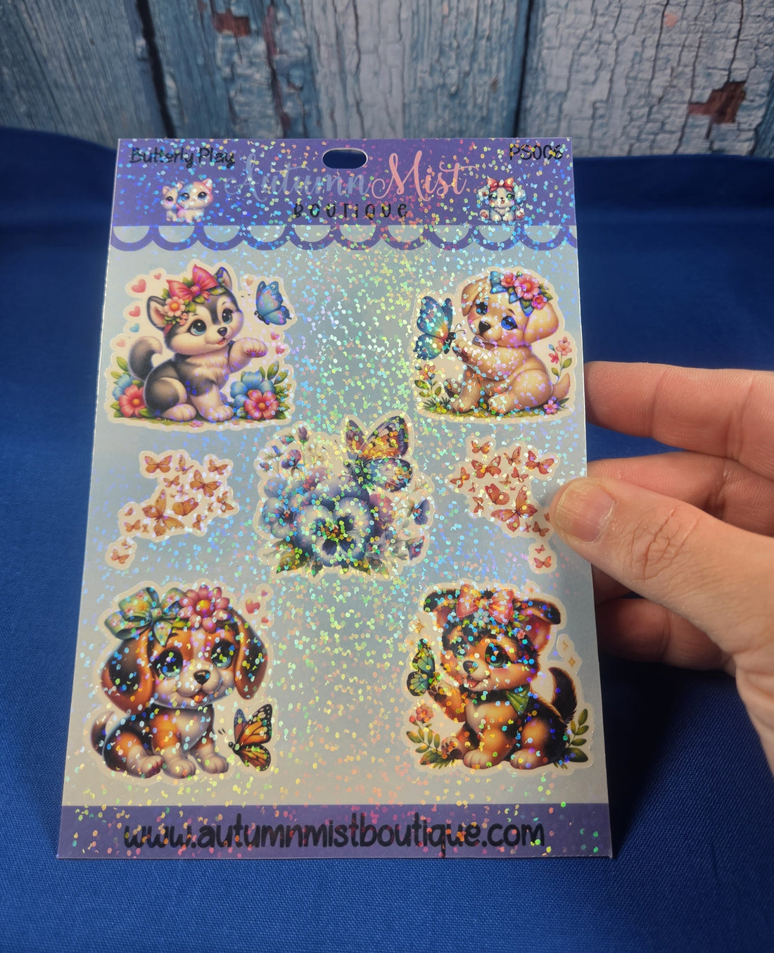 Butterfly Play Vinyl Sticker Sheet Autumnmist Boutique