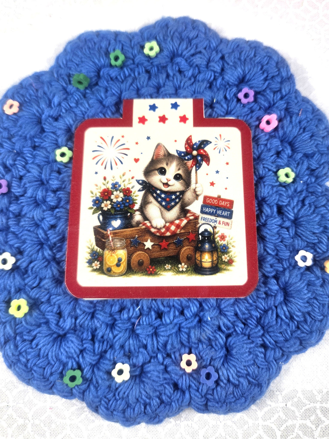 Patriotic Cat Magnetic Bookmark Autumnmist Boutique