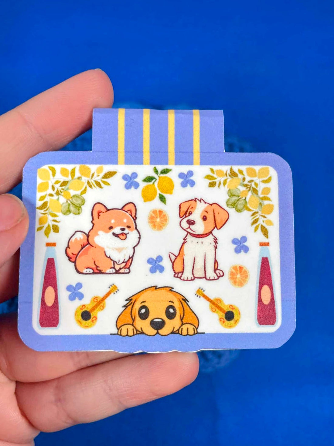 Italian Fun Dogs Magnetic Bookmark Autumnmist Boutique