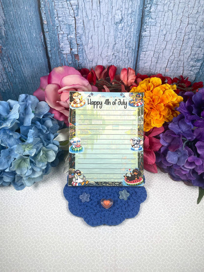 4th of July River Vibes Notepad 4.25" x 5.5" Autumnmist Boutique