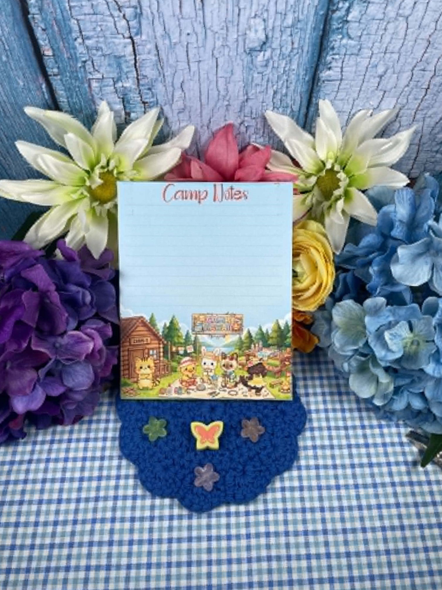 Camp Kawaii Arts &amp; Crafts Notepad 4.25" x 5.5" Autumnmist Boutique