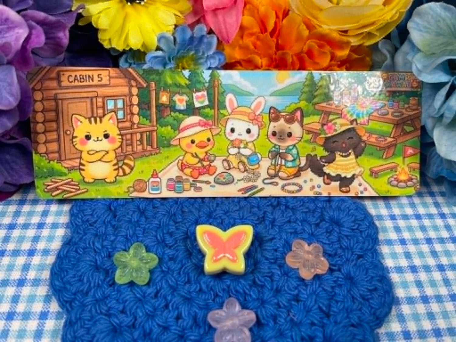 Camp Kawaii Arts &amp; Crafts Laminated Bookmark Autumnmist Boutique