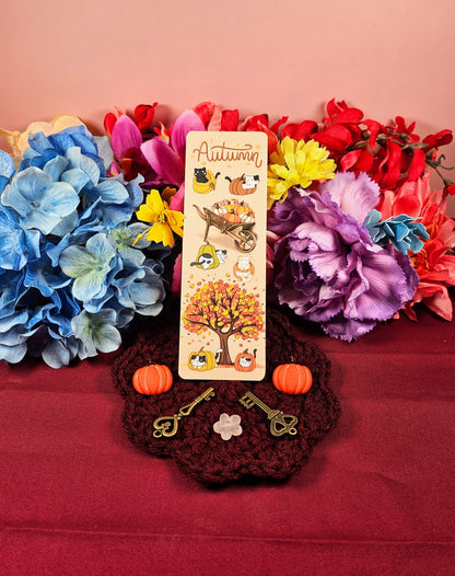Autumn Mischief Bookmark