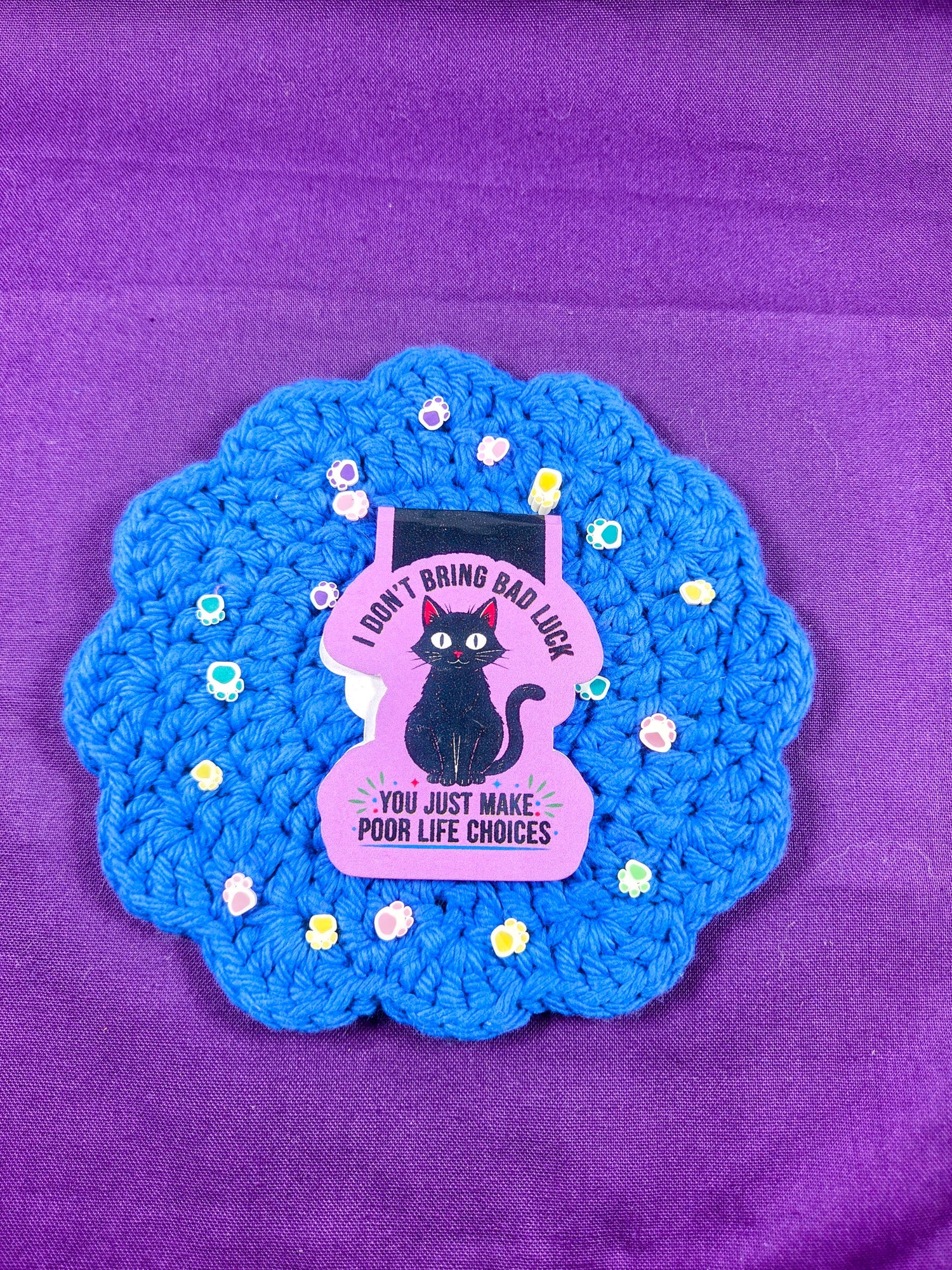 No Bad Luck Magnetic Bookmark Autumnmist Boutique