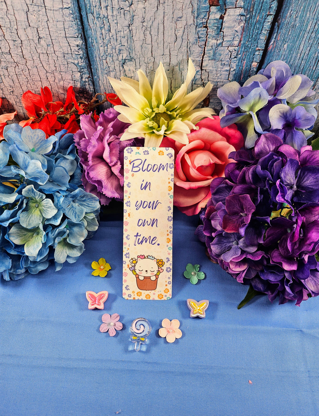 Paws and Petals Bookmark