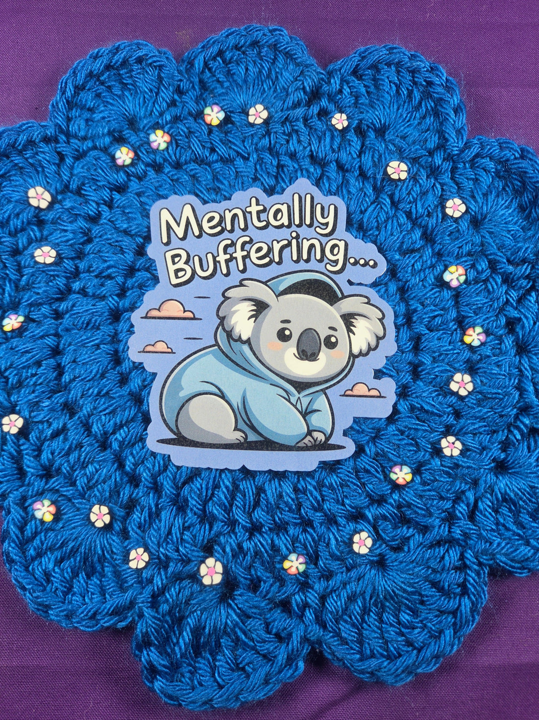 Mentally Buffering Vinyl Sticker Autumnmist Boutique