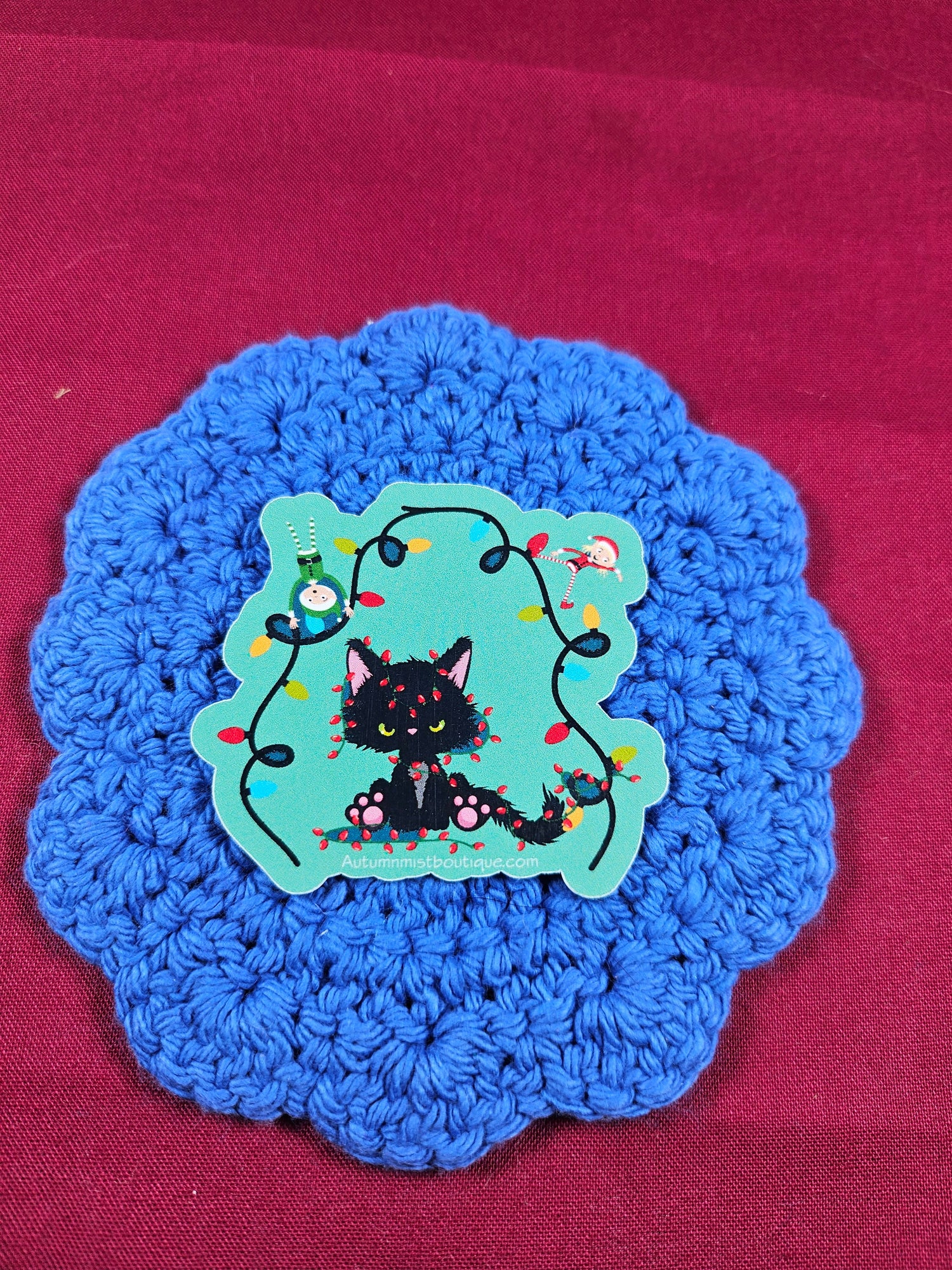 Tangled in Cheer Sticker Autumnmist Boutique