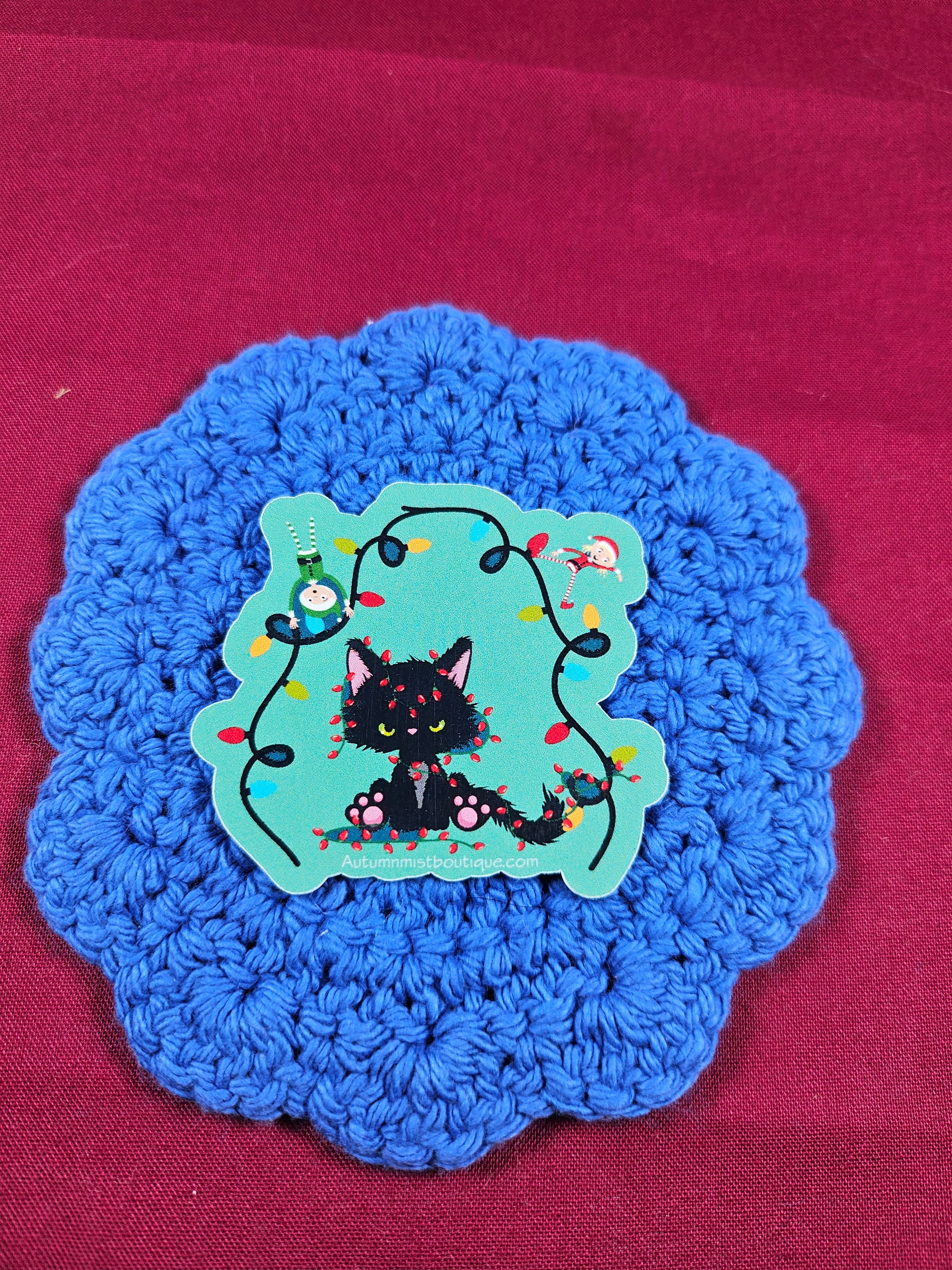 Tangled in Cheer Sticker Autumnmist Boutique