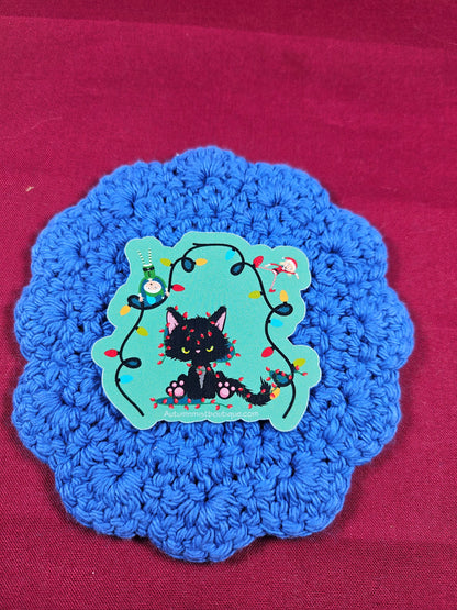 Tangled in Cheer Sticker Autumnmist Boutique