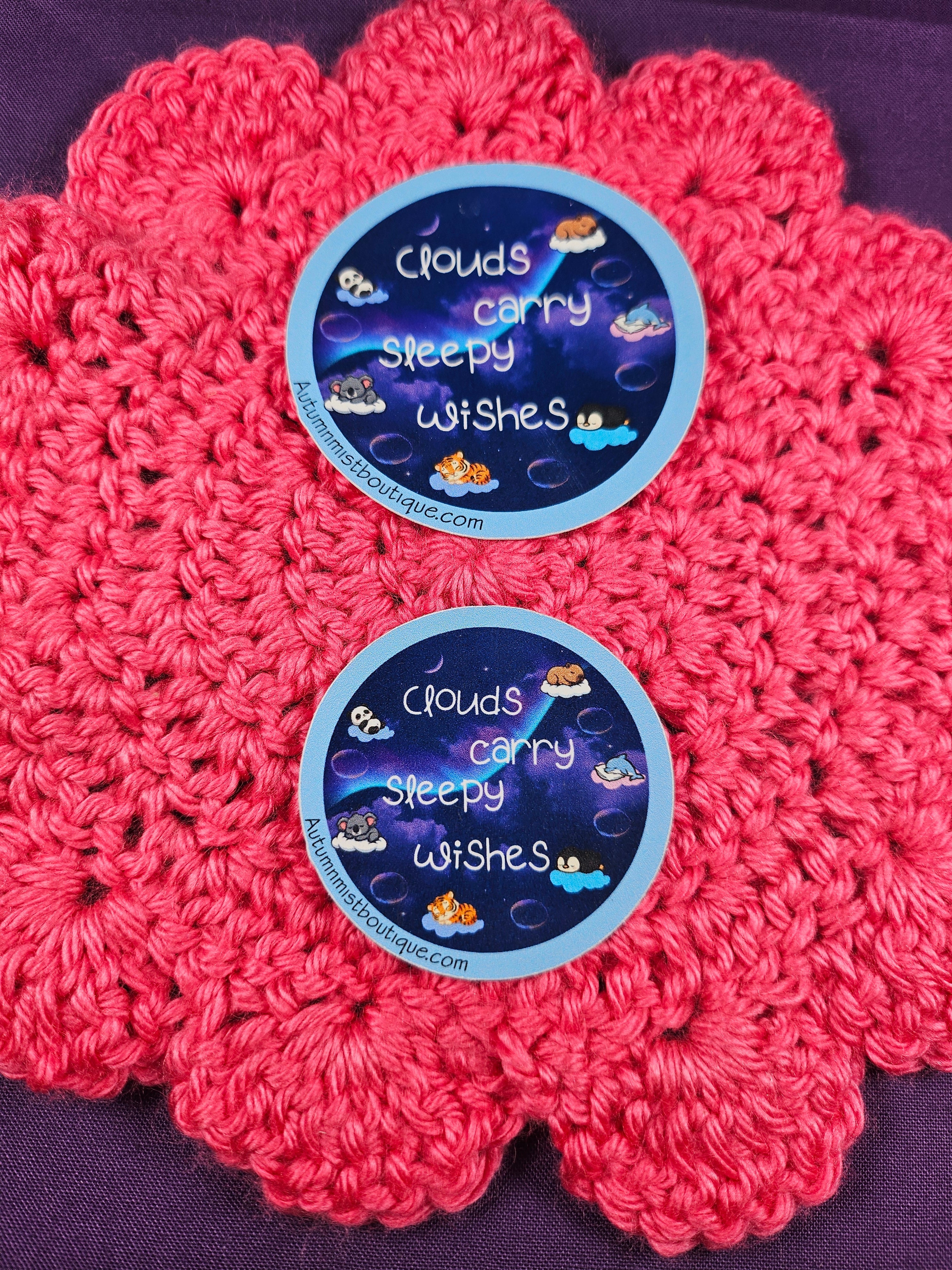 Sleepy Wishes Sticker Autumnmist Boutique