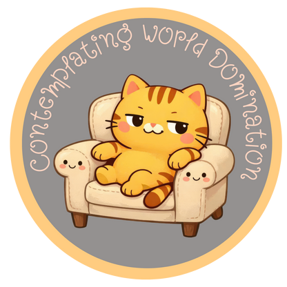 Contemplating Vinyl Sticker Autumnmist Boutique
