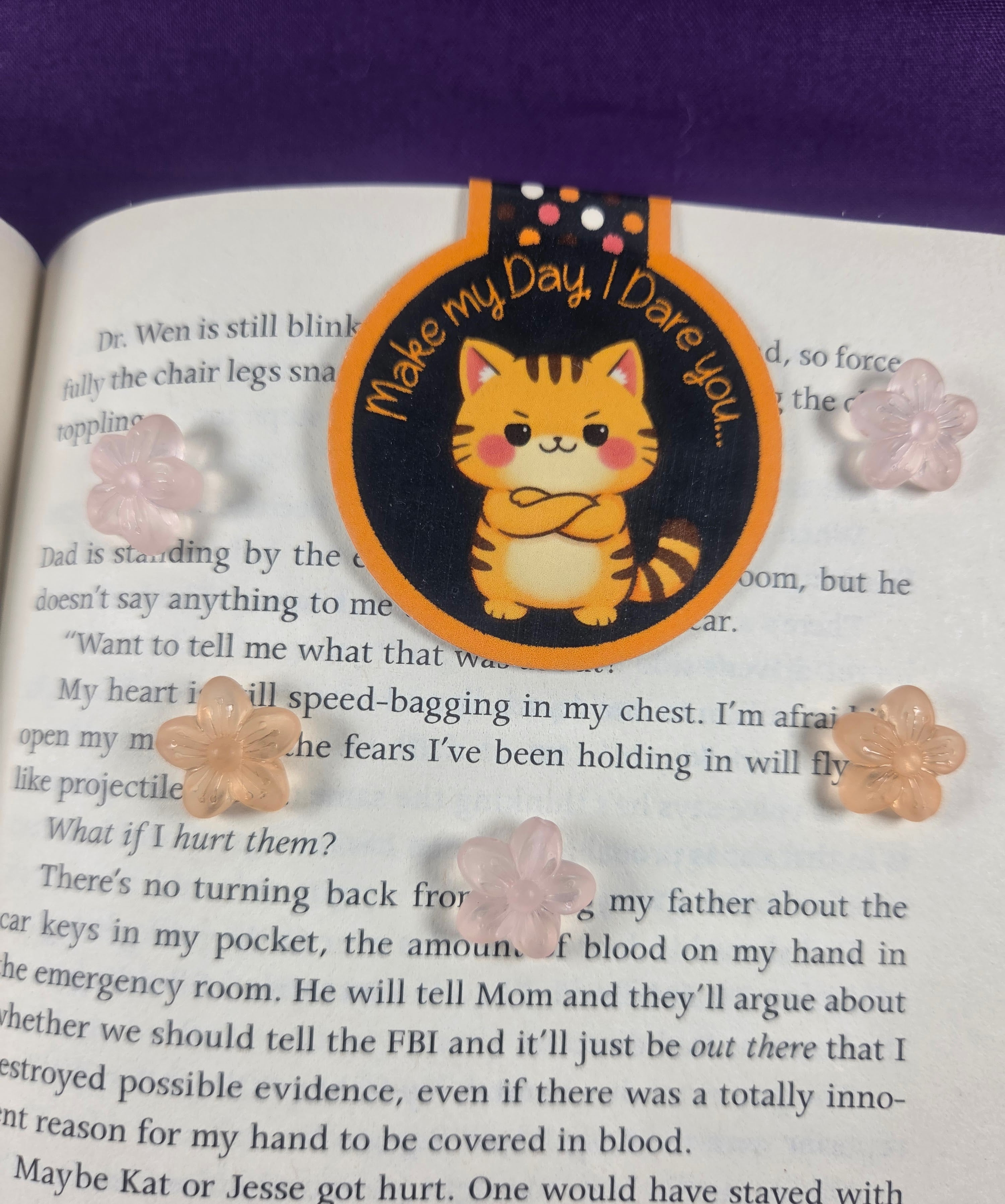 Make my Day Magnetic Bookmark Autumnmist Boutique