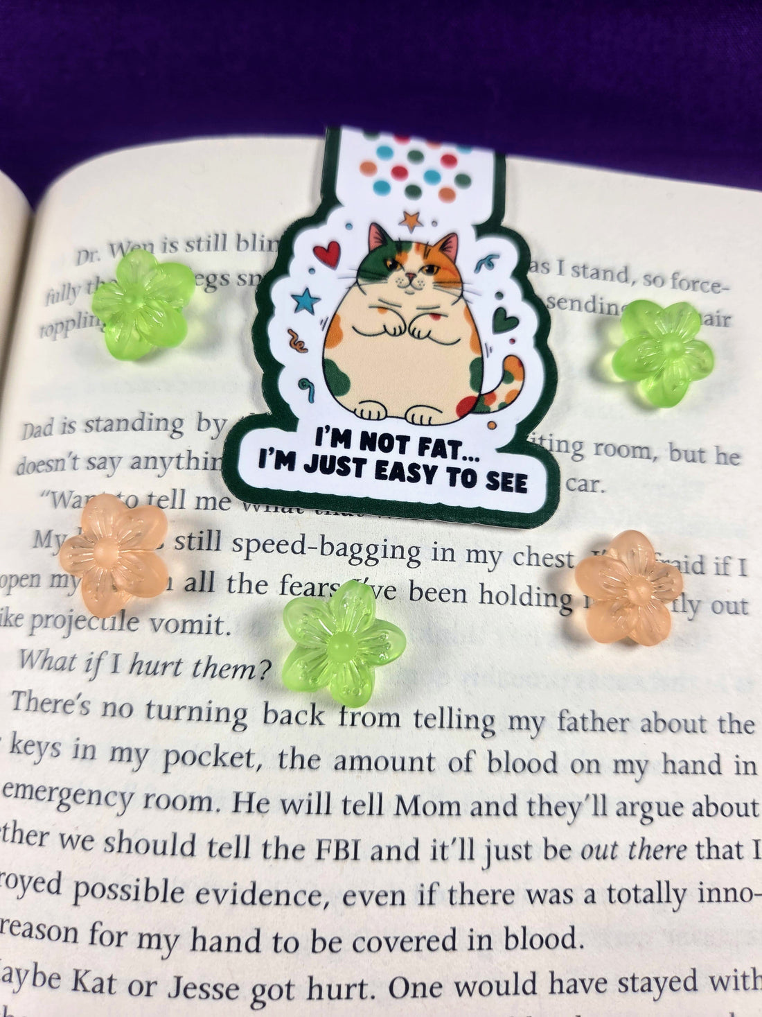 Easy to See Magnetic Bookmark Autumnmist Boutique